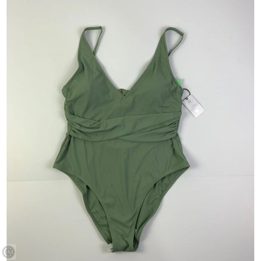 Swimsuit By Shade & Shore In Green, Size: L