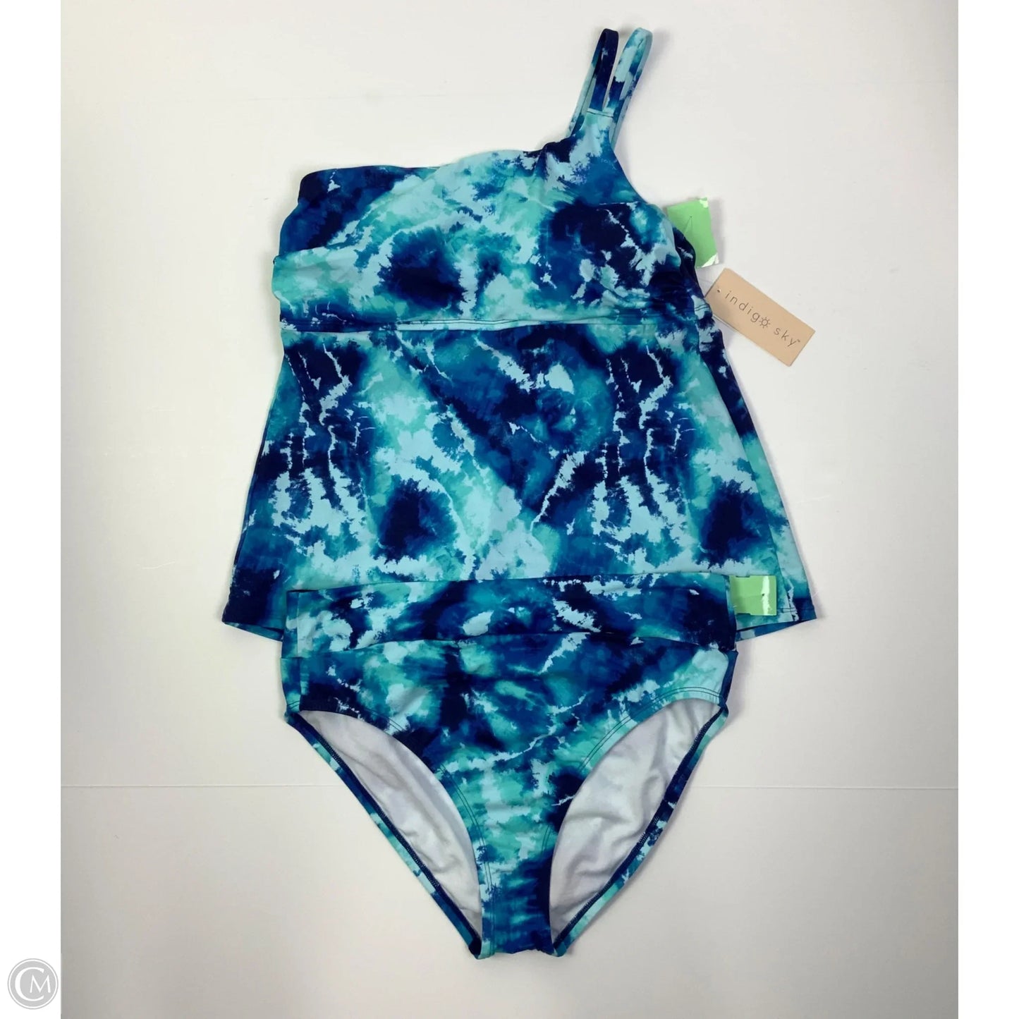 Swimsuit 2pc By Clothes Mentor In Blue, Size: Xl