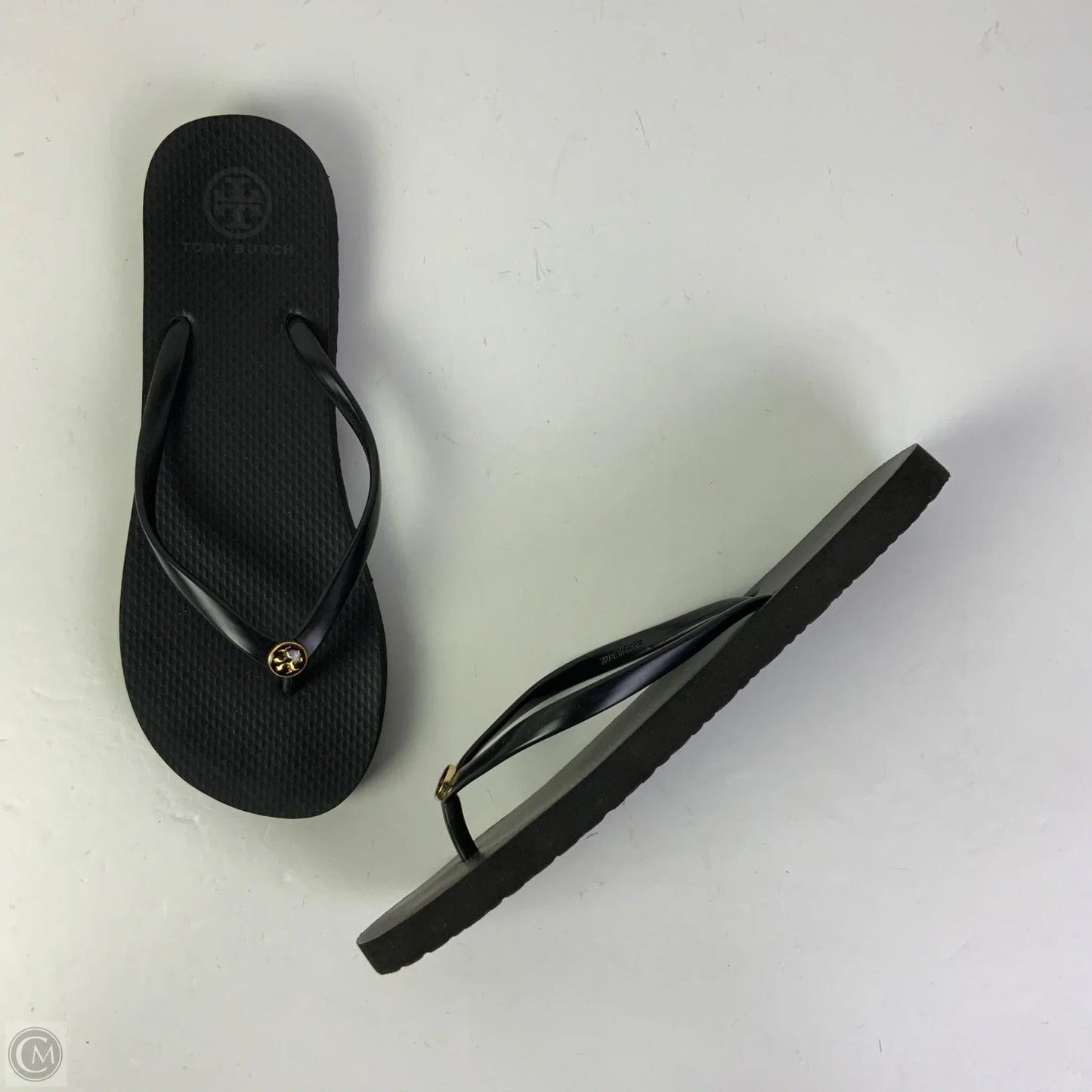 Sandals Designer By Tory Burch In Black, Size: 9