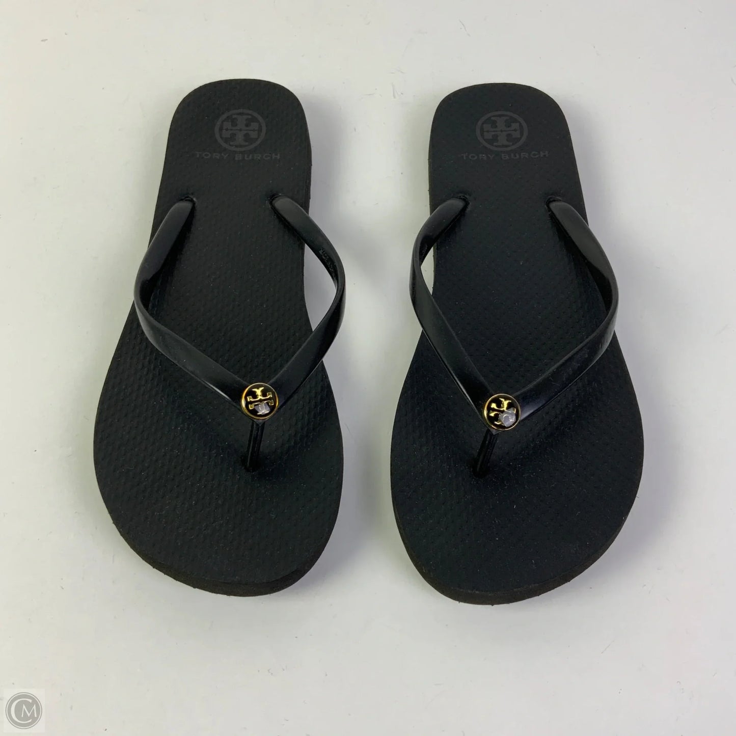 Sandals Designer By Tory Burch In Black, Size: 9