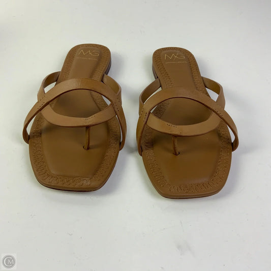 Sandals Flats By Antonio Melani In Brown, Size: 6