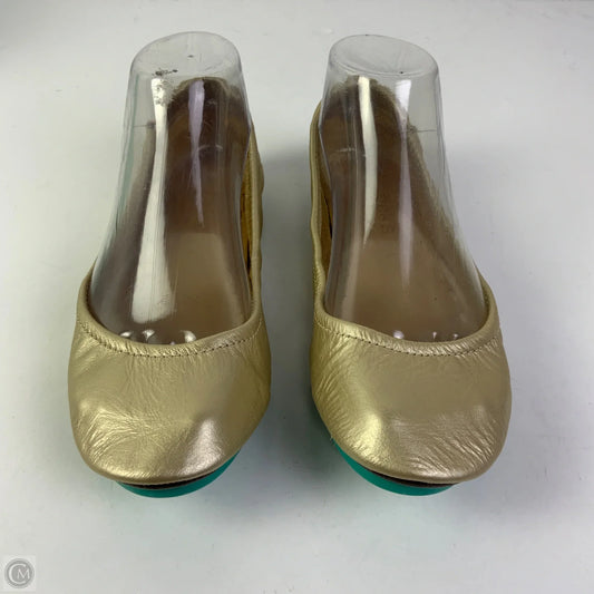 Shoes Flats By Tieks In Gold, Size: 6
