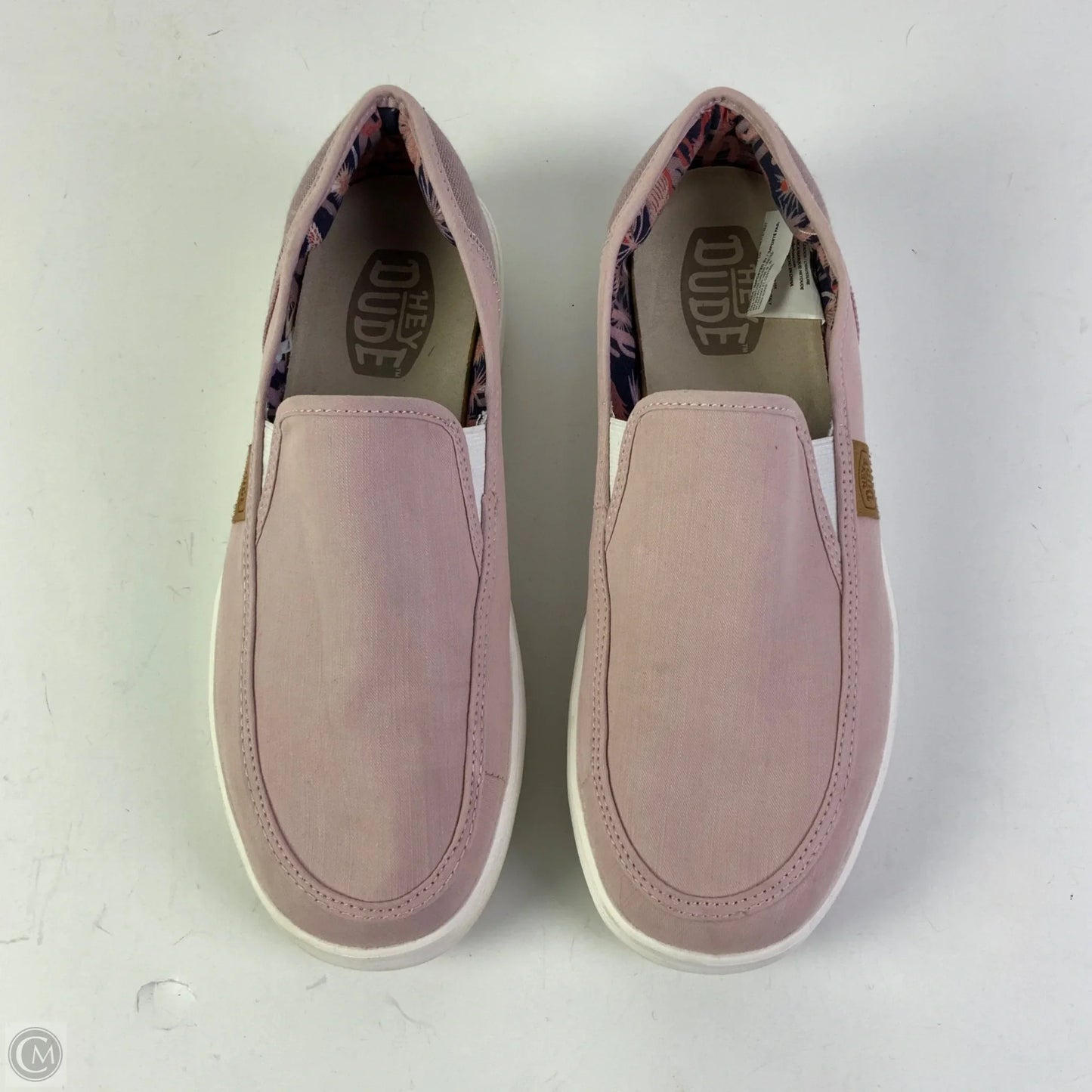 Shoes Flats By Hey Dude In Pink, Size: 10