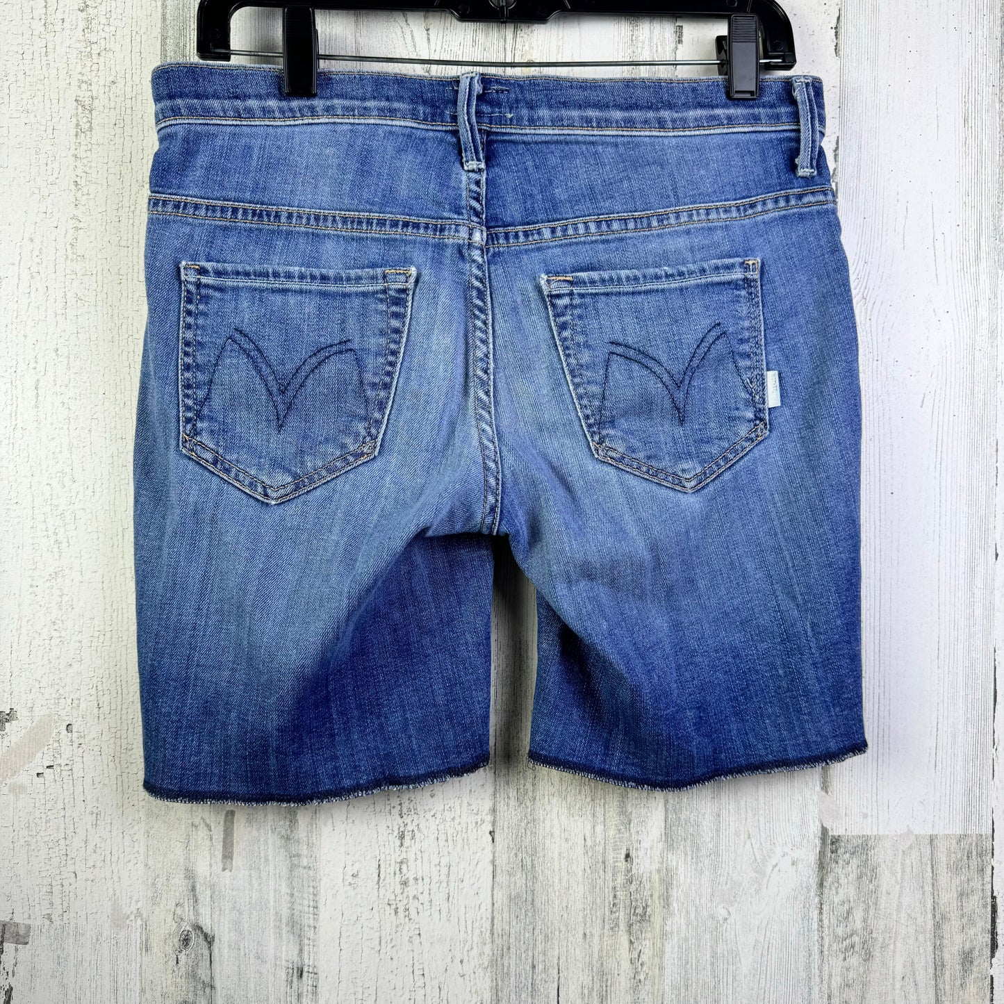 Blue Denim Shorts Mother, Size 2