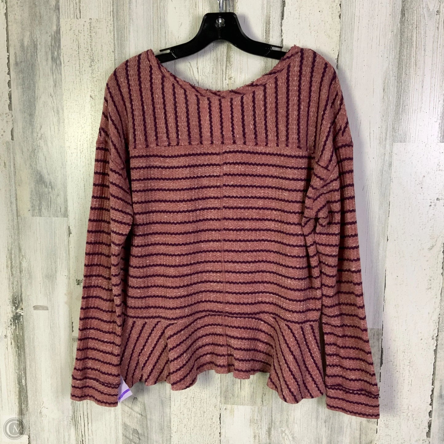 Top Long Sleeve By We The Free In Pink, Size: M