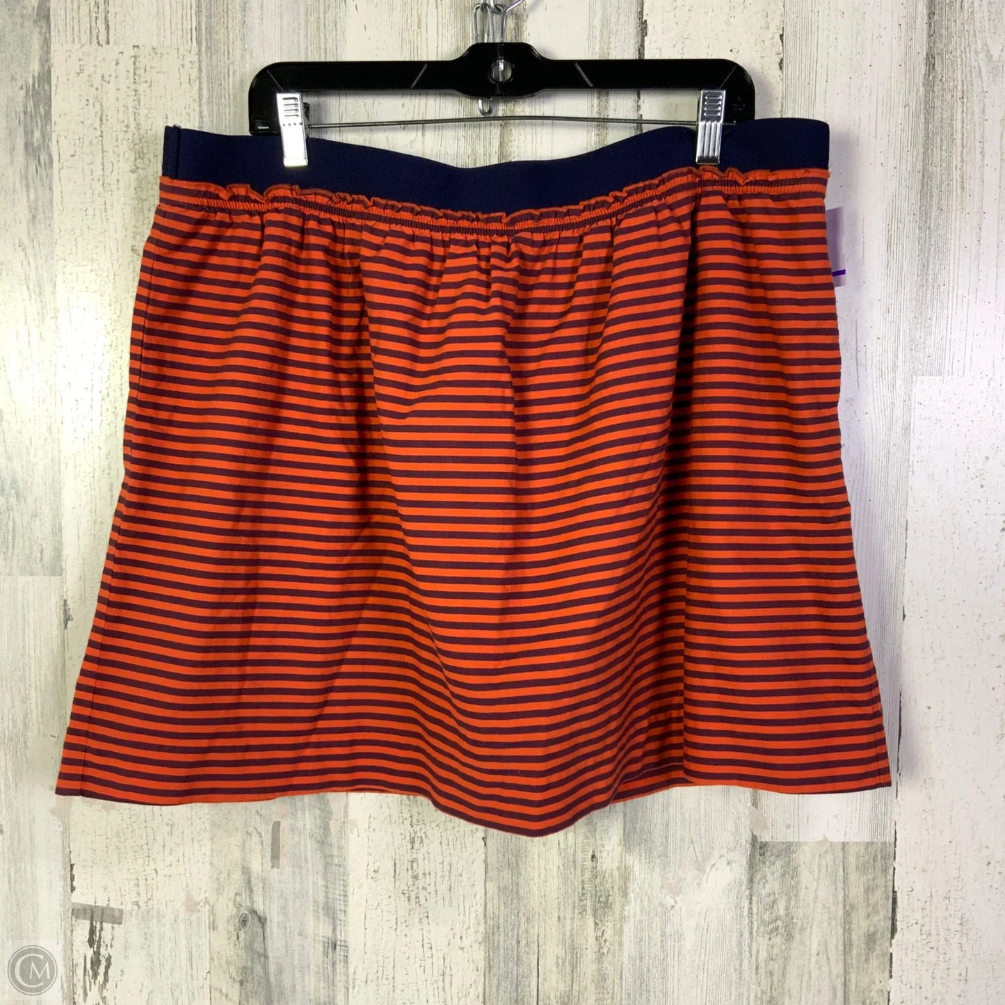 Skirt Mini & Short By J. Crew In Blue & Orange, Size: 12