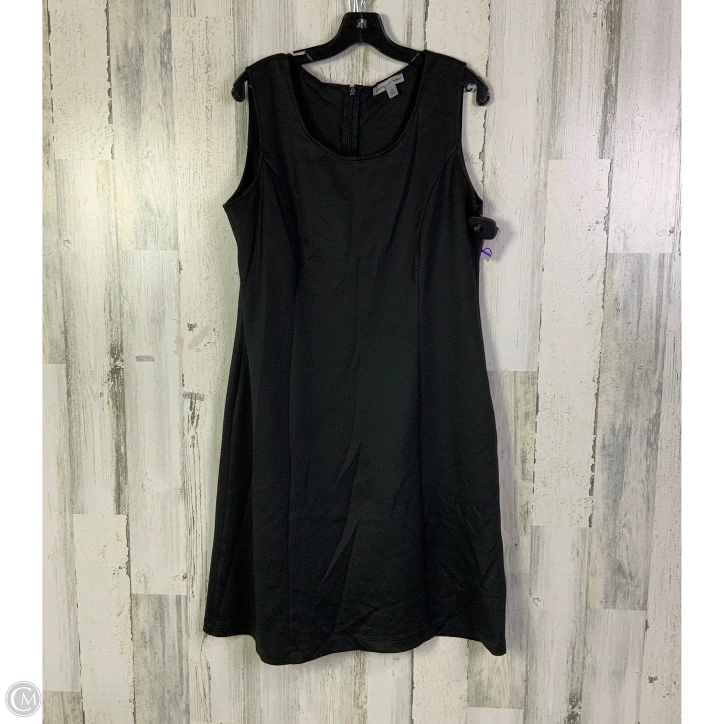 Dress Set 2pc By Dannyandnicole In Black & Orange, Size: Xl