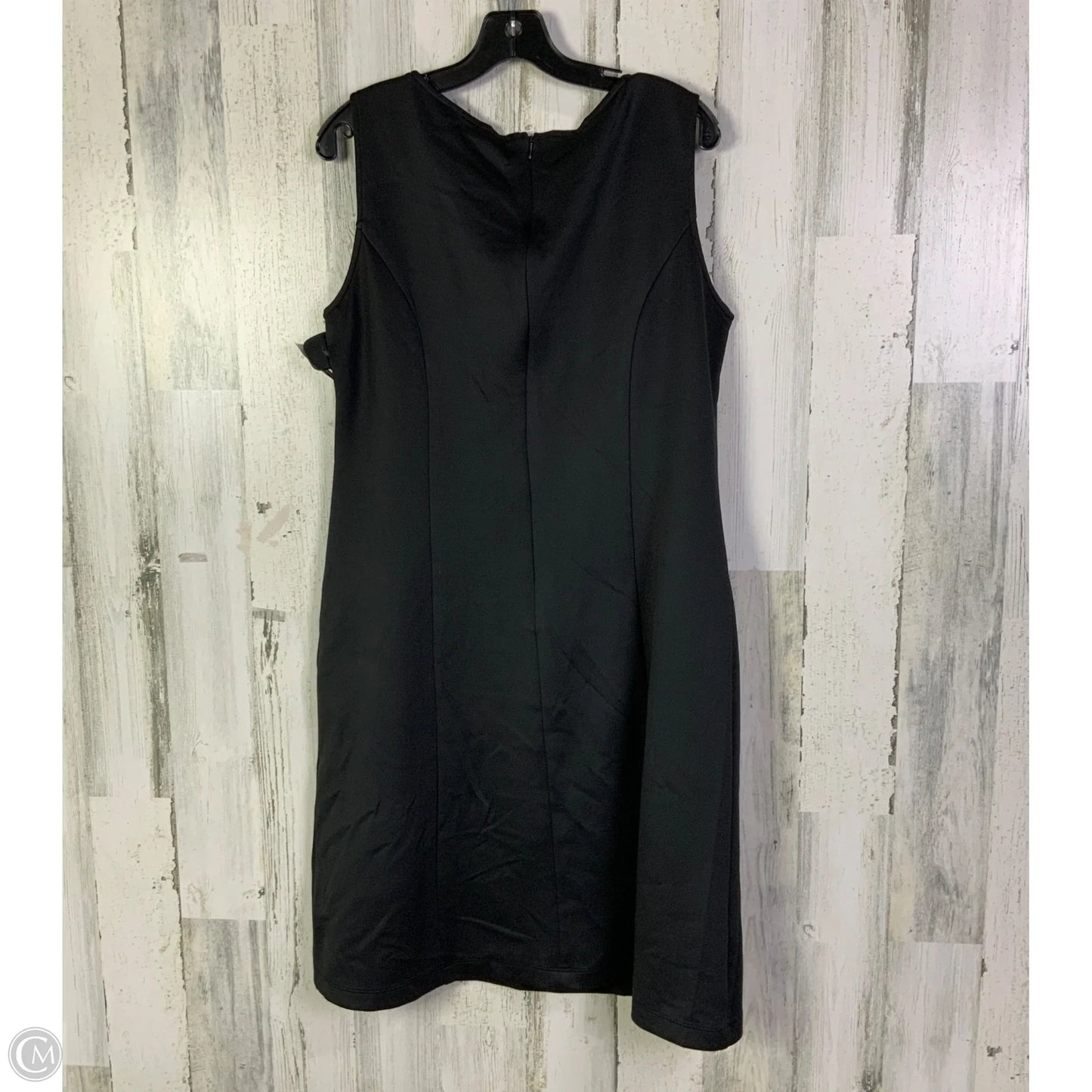 Dress Set 2pc By Dannyandnicole In Black & Orange, Size: Xl