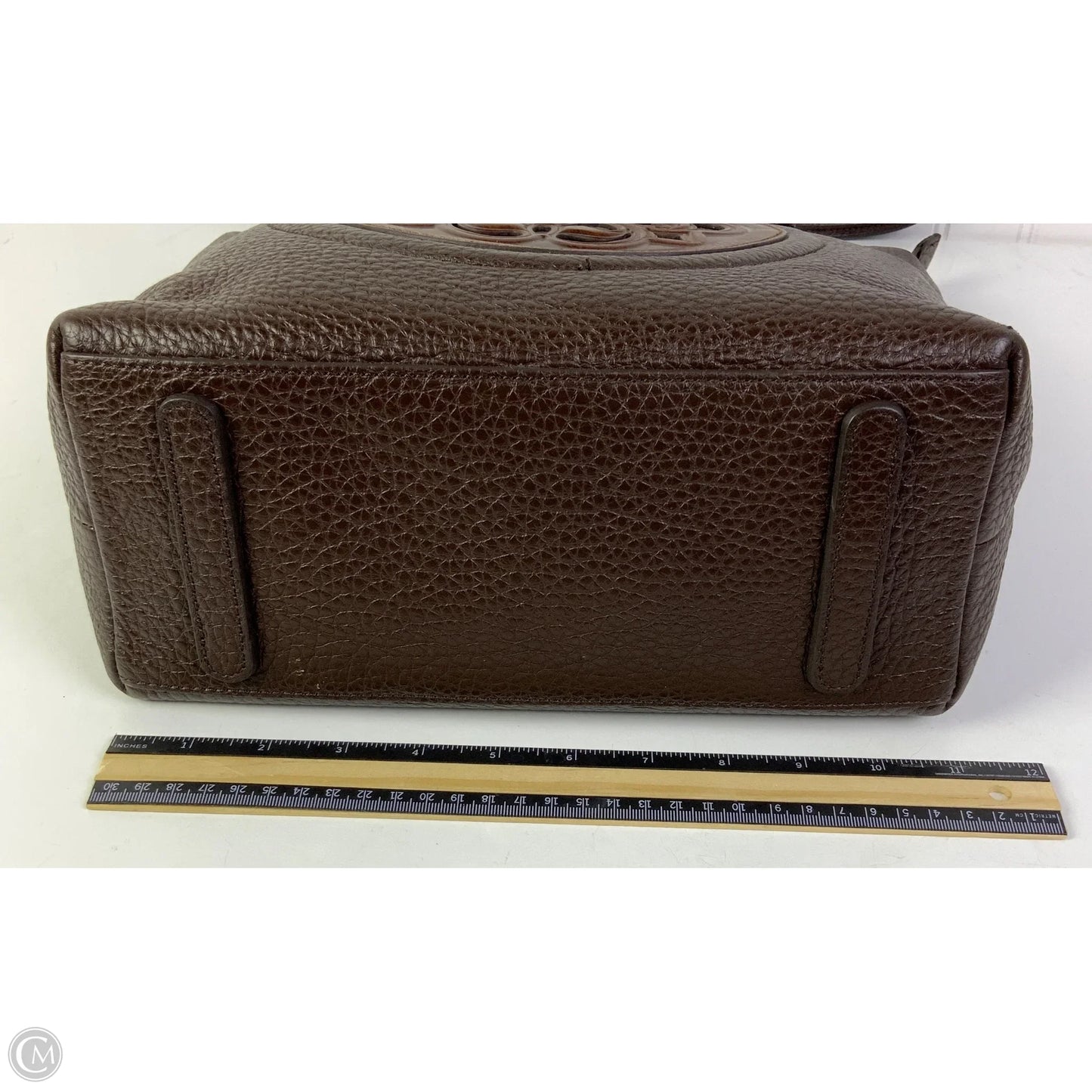 Handbag Leather By Brighton, Size: Large