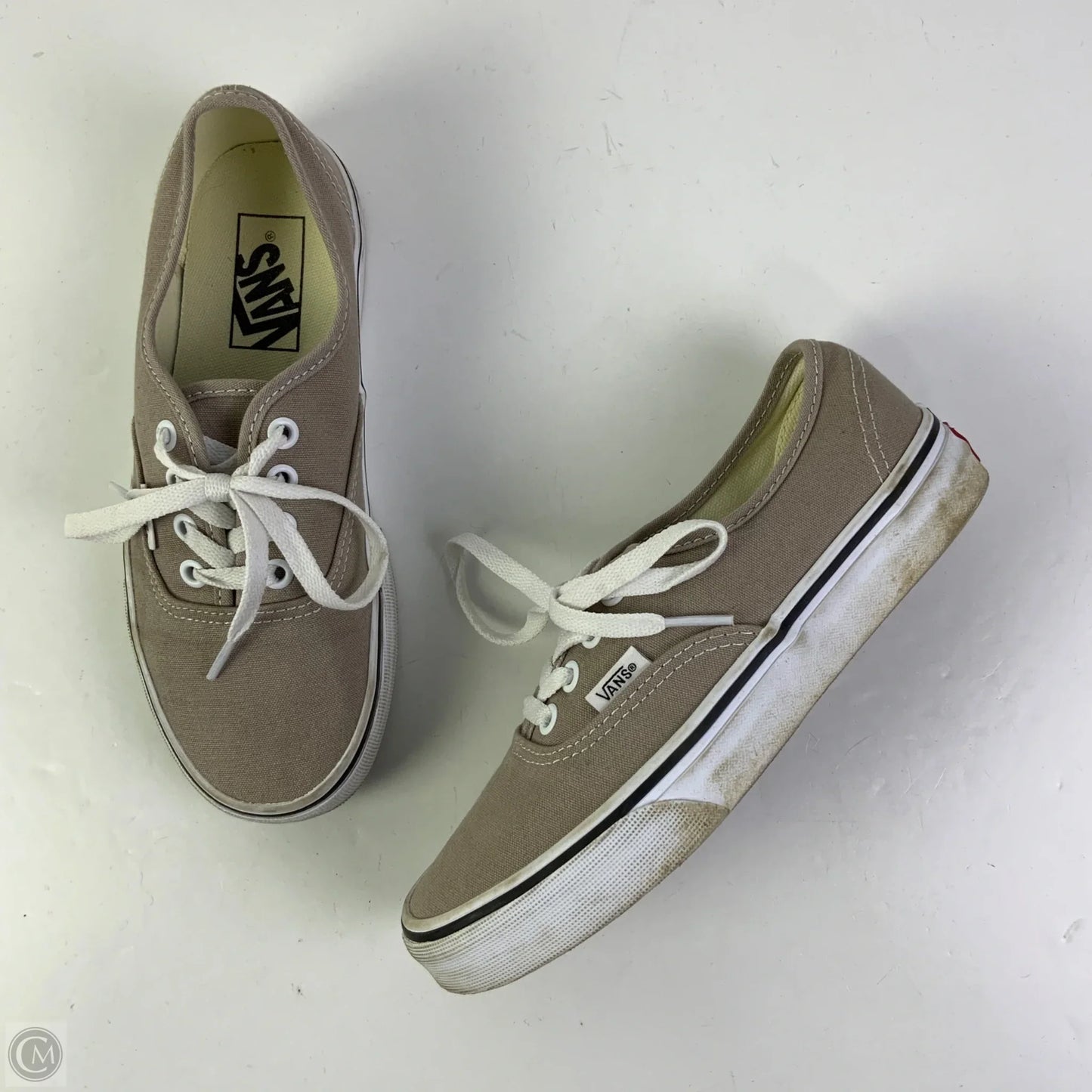 Shoes Sneakers By Vans In Brown, Size: 6