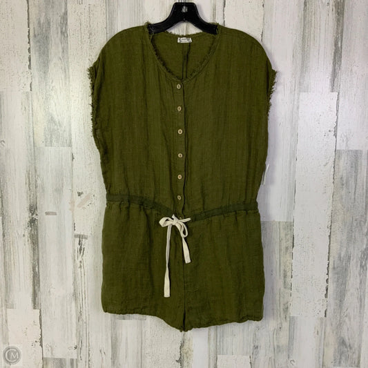 Romper By Free People In Green, Size: S