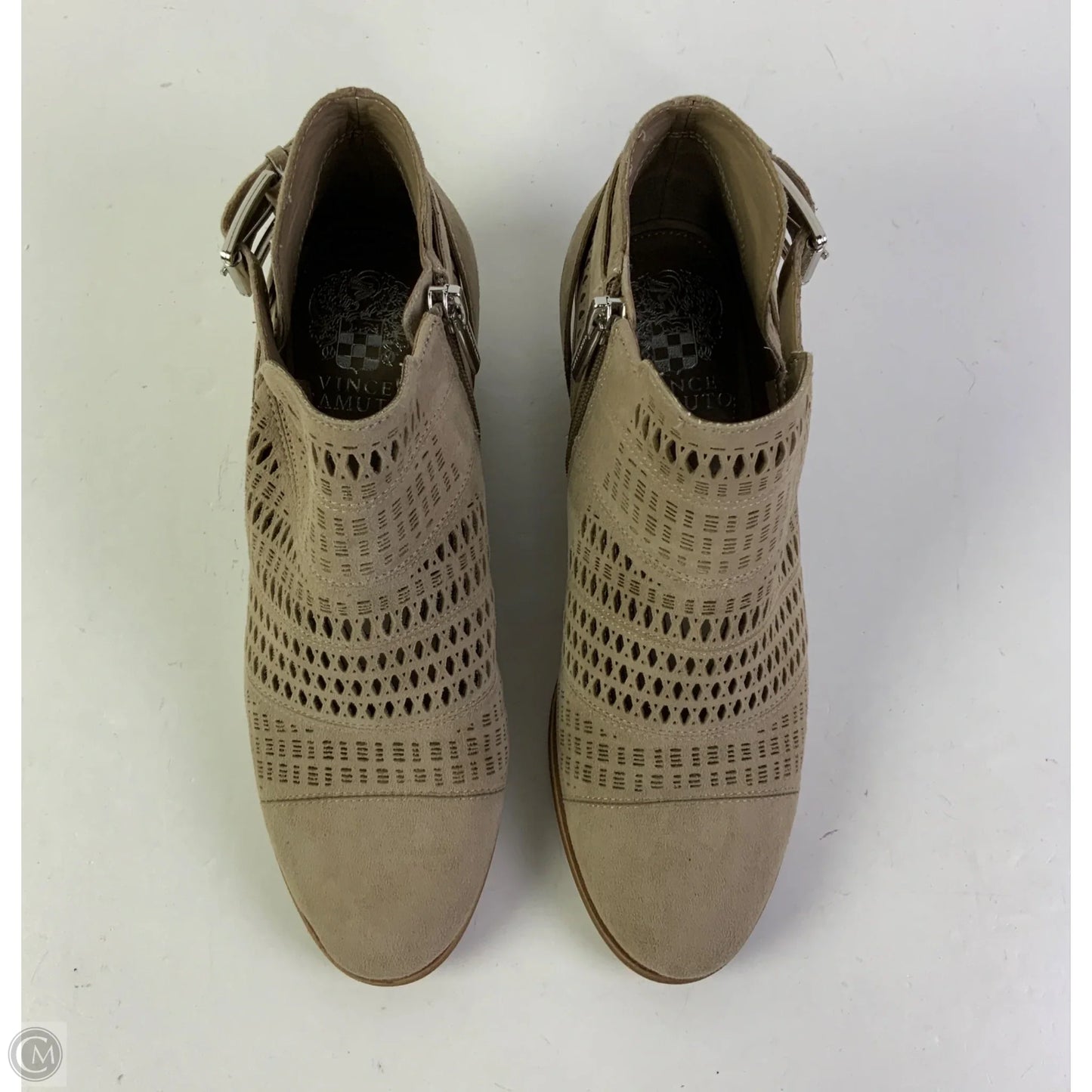 Boots Ankle Flats By Vince Camuto In Tan, Size: 6.5