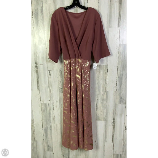 Dress Casual Maxi By Shein In Mauve, Size: 3x