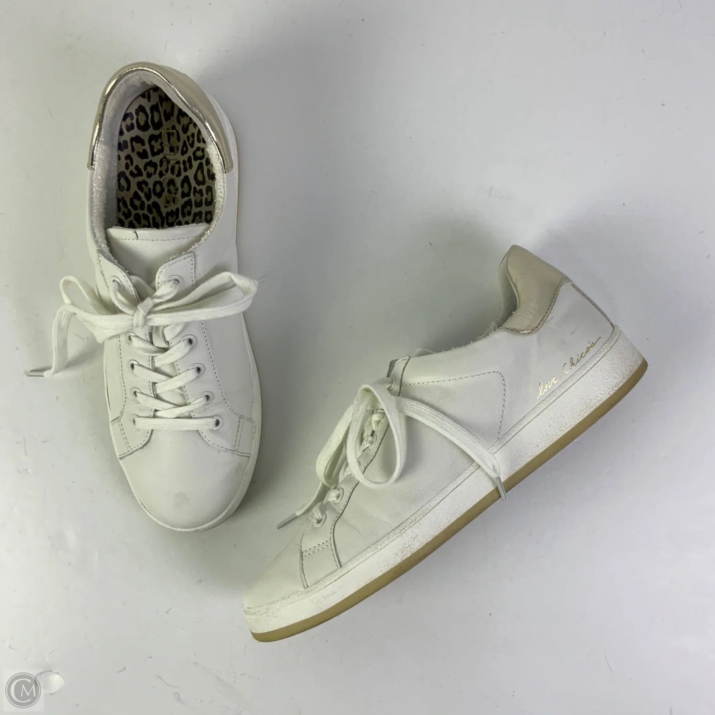 Shoes Sneakers By Chicos In White, Size: 9