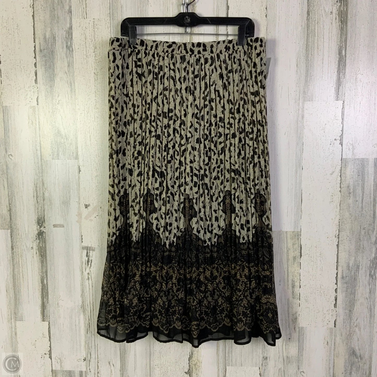Skirt Maxi By Christopher And Banks In Black & Brown, Size: 12