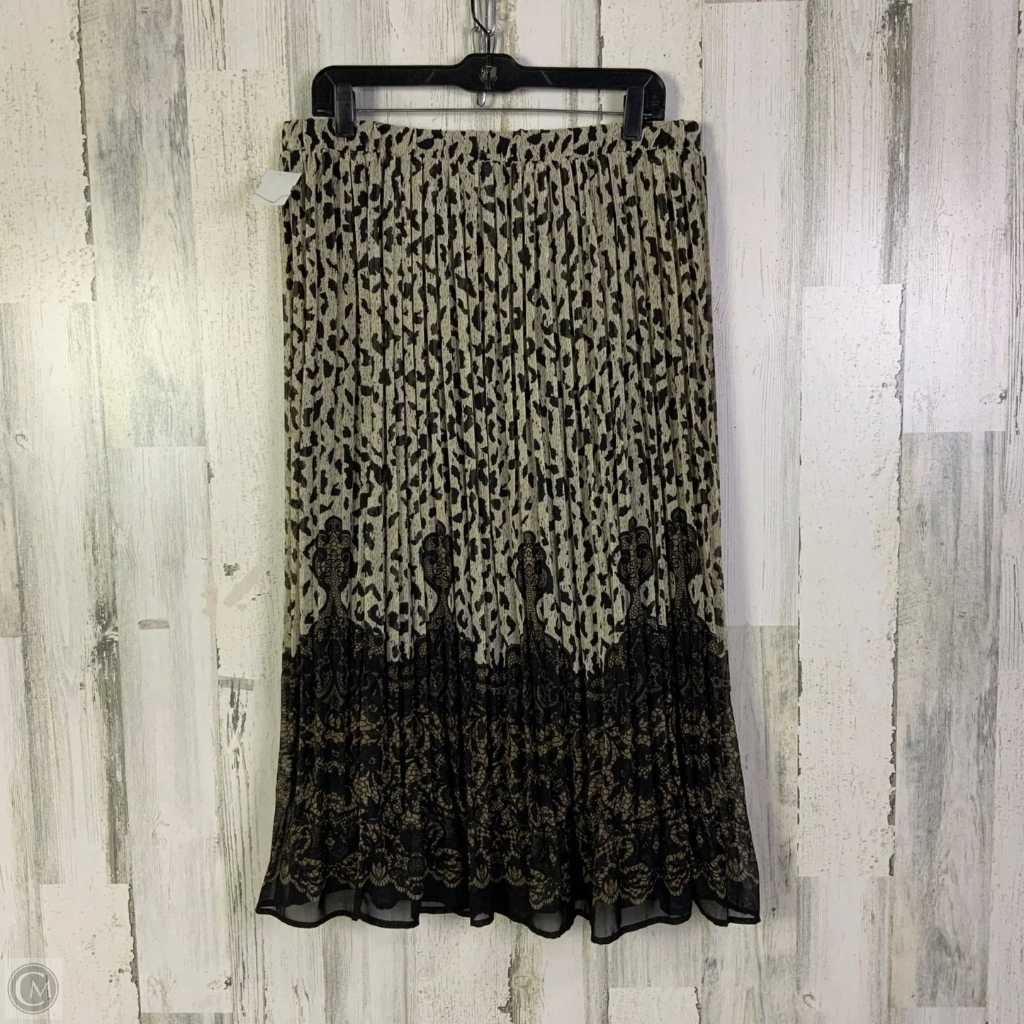 Skirt Maxi By Christopher And Banks In Black & Brown, Size: 12