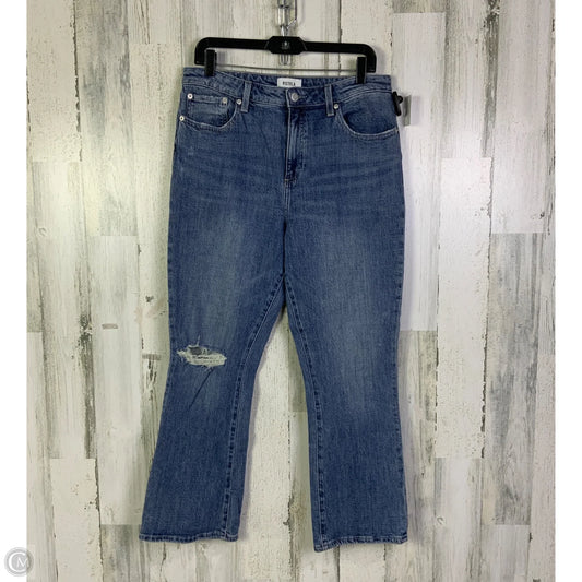 Jeans Boot Cut By Pistola In Blue Denim, Size: 12
