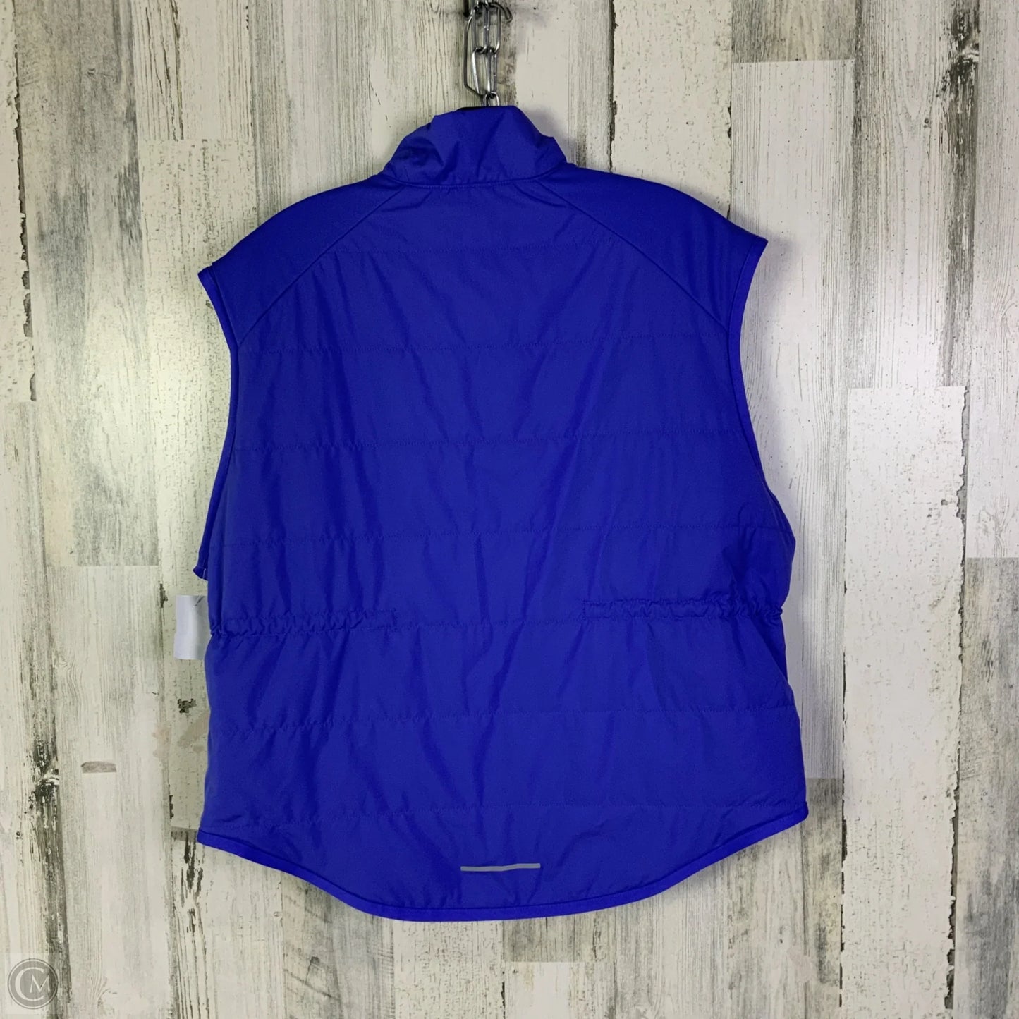 Vest Puffer & Quilted By Nike Apparel In Blue, Size: L