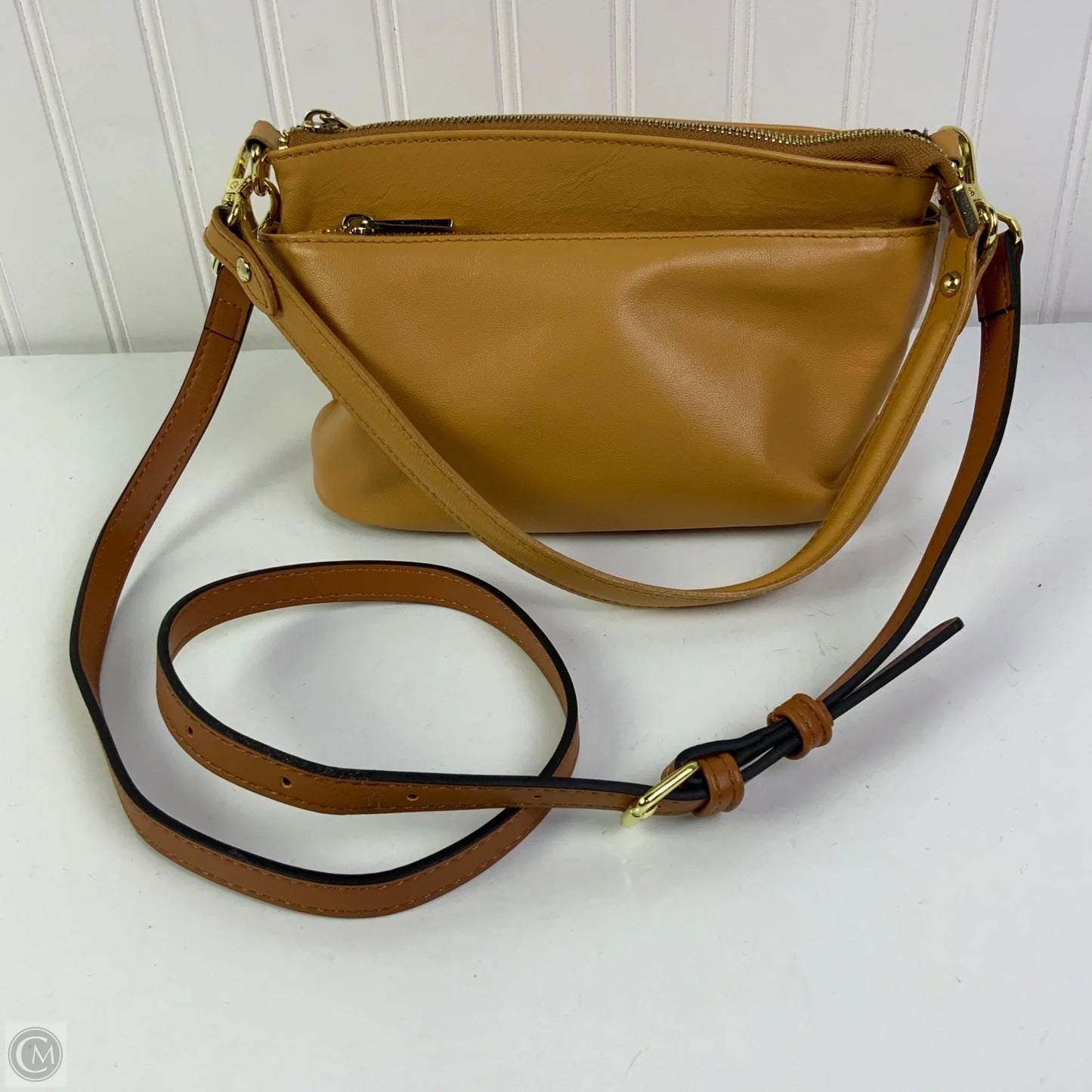 Crossbody Leather By Cmc, Size: Small