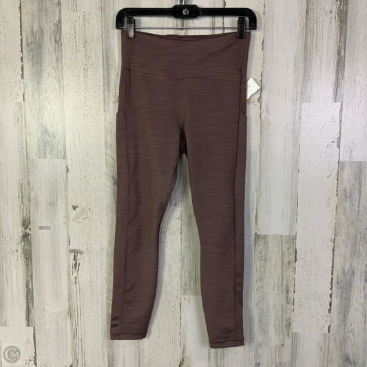 Athletic Leggings By Athleta In Purple, Size: S