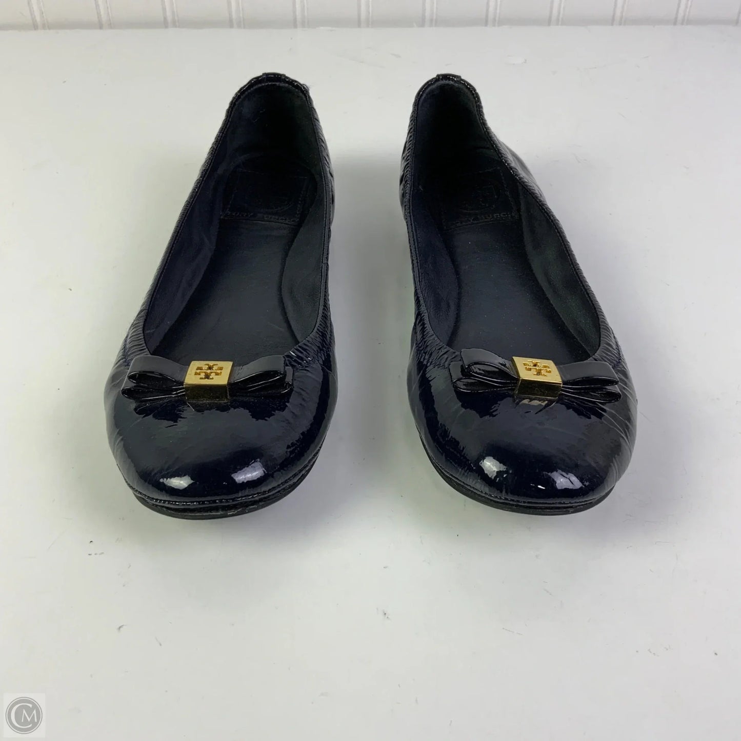 Shoes Designer By Tory Burch In Navy, Size: 8