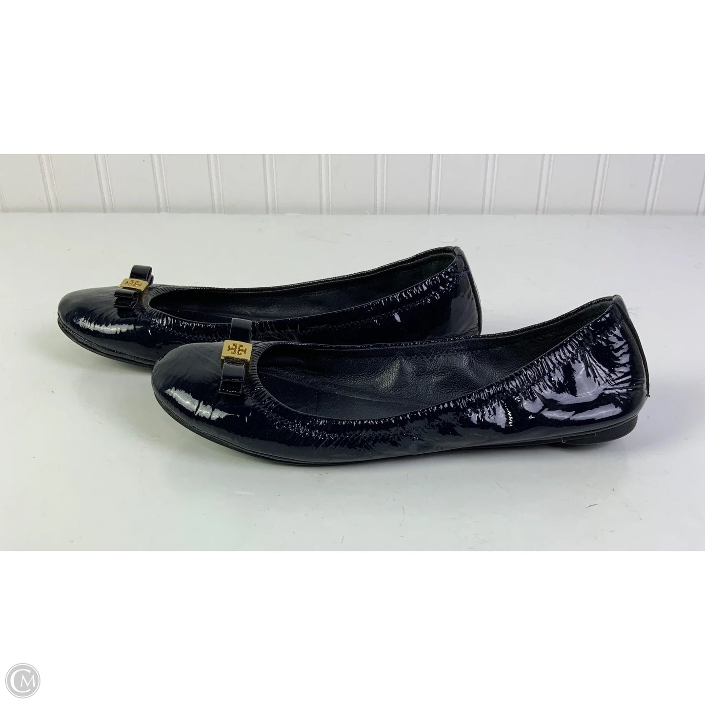 Shoes Designer By Tory Burch In Navy, Size: 8
