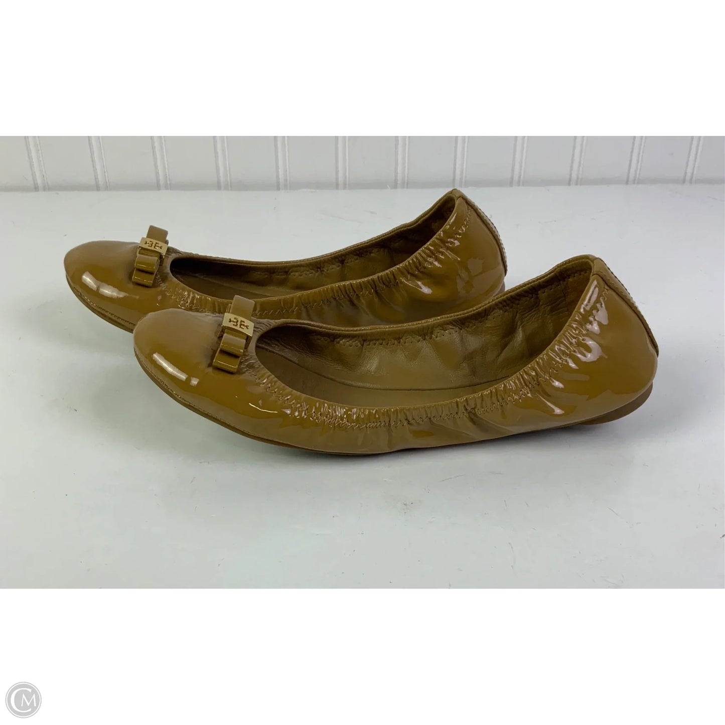 Shoes Designer By Tory Burch In Tan, Size: 8