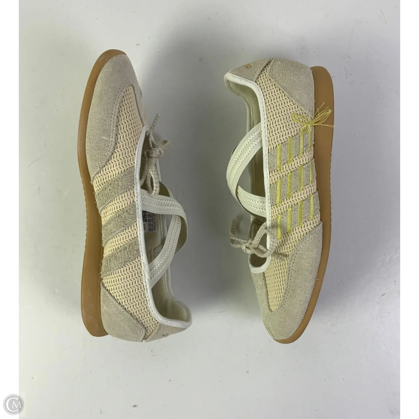 Shoes Flats By Adidas In Taupe, Size: 8