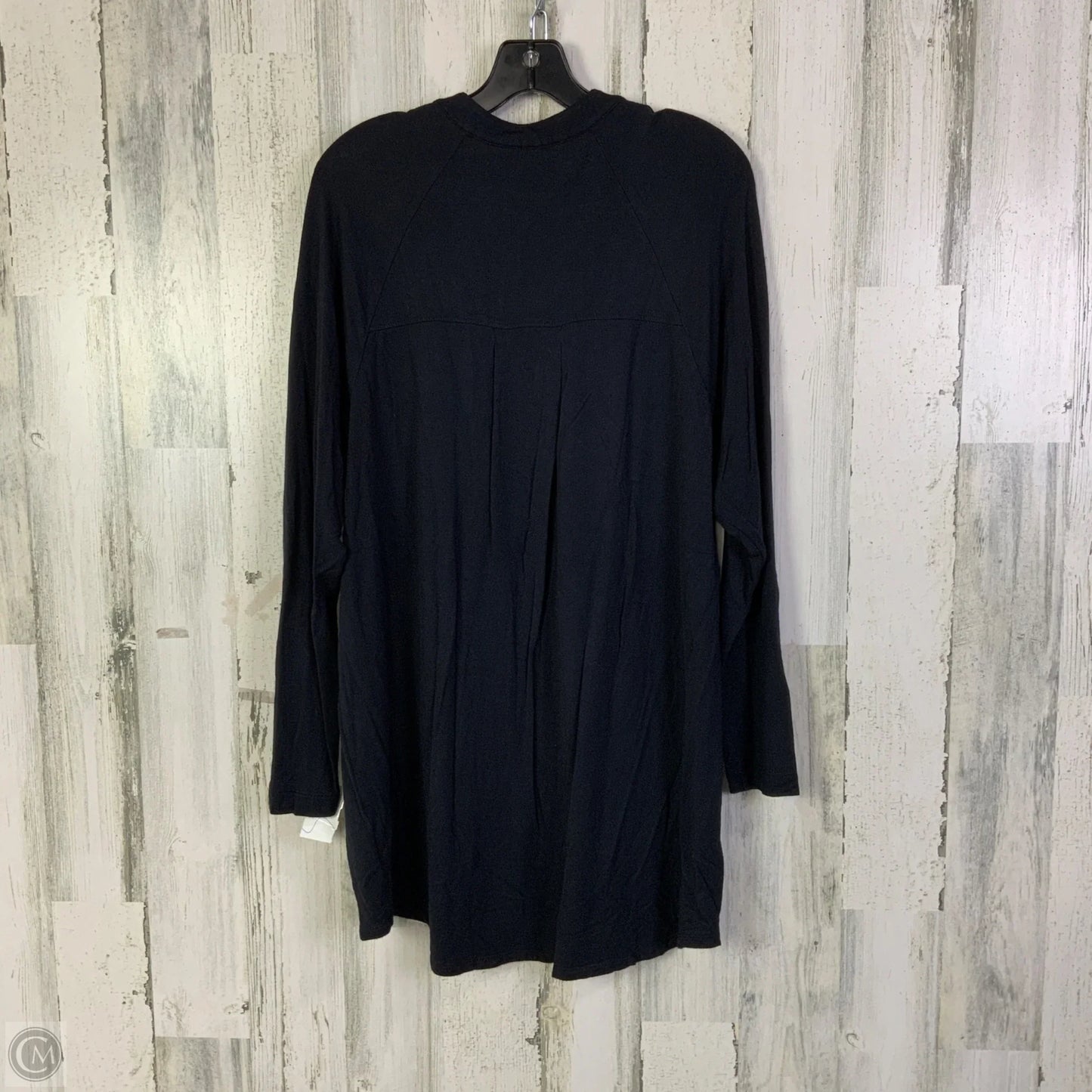 Tunic Long Sleeve By Cabi In Black, Size: M