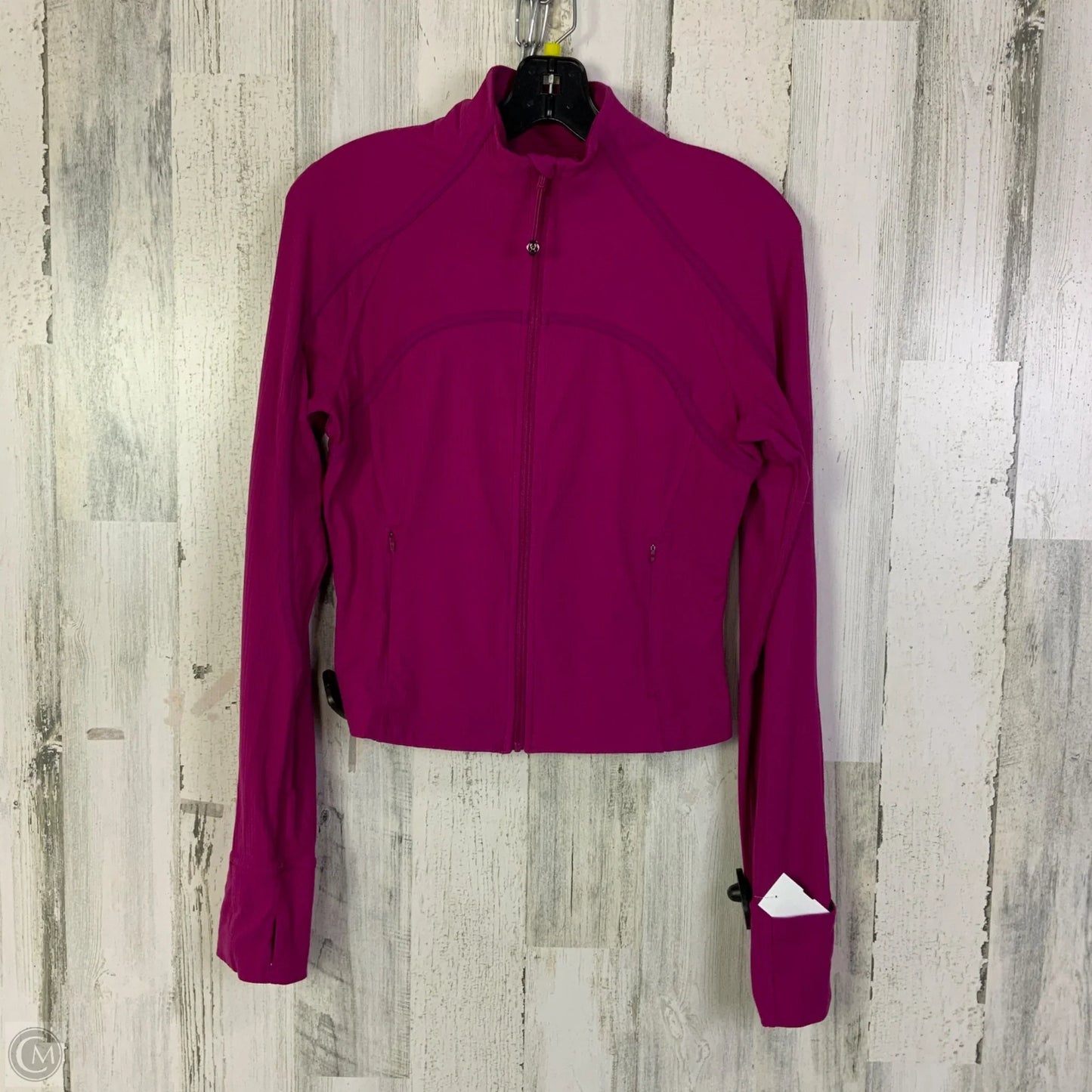 Athletic Jacket By Lululemon In Purple, Size: 8