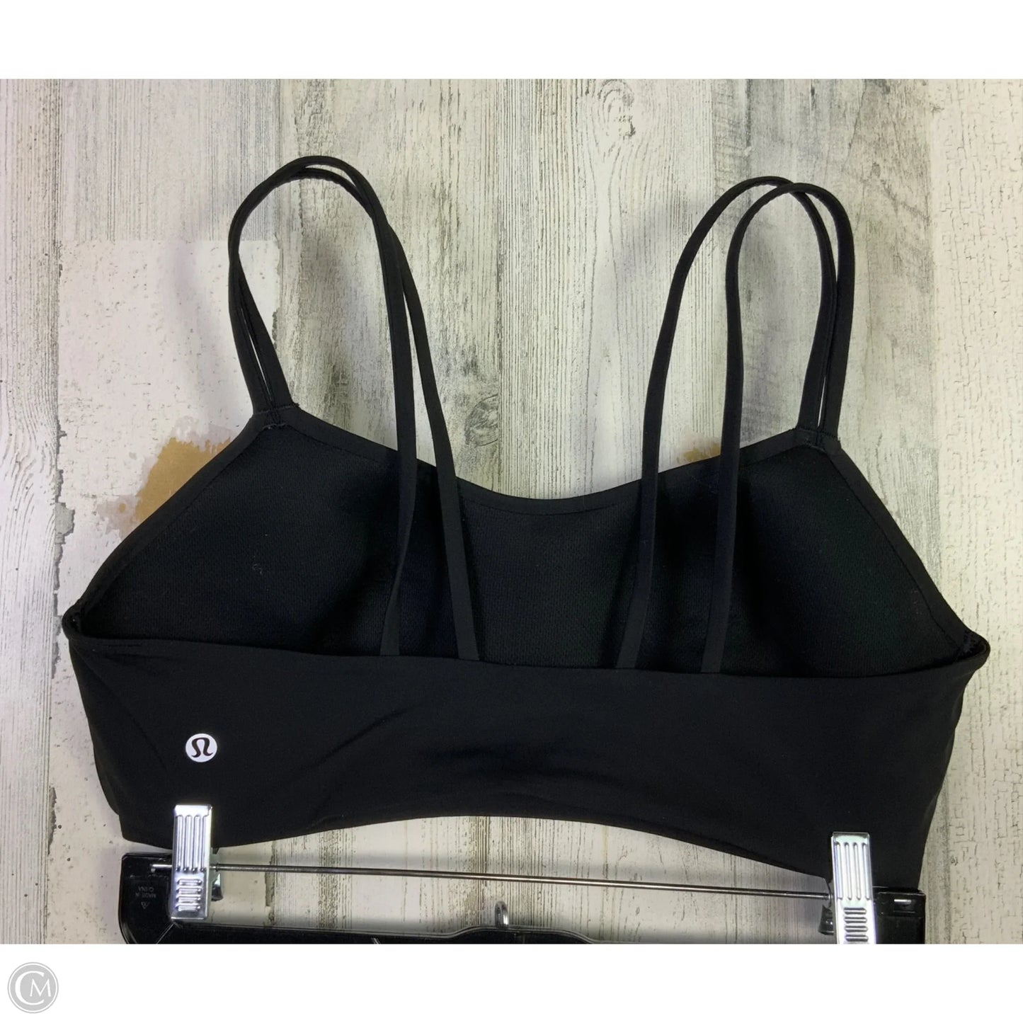 Athletic Bra By Lululemon In Black, Size: M