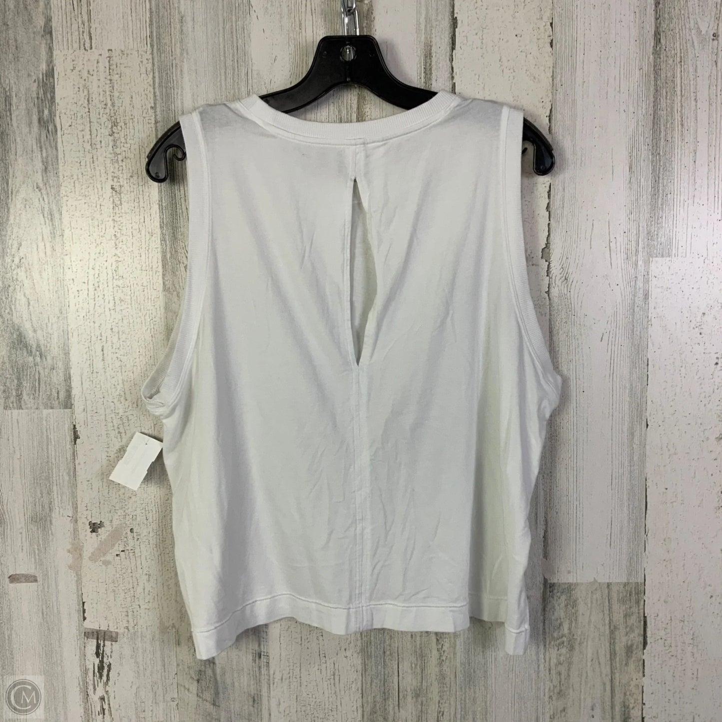 Athletic Tank Top By Spanx In White, Size: Xl