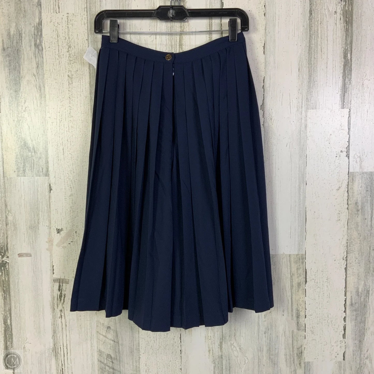 Capris Designer By Tory Burch In Navy, Size: Xs
