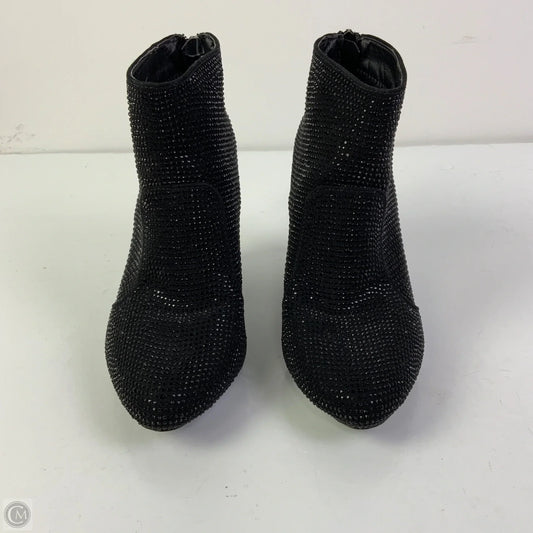 Boots Ankle Heels By Very G In Black, Size: 6.5