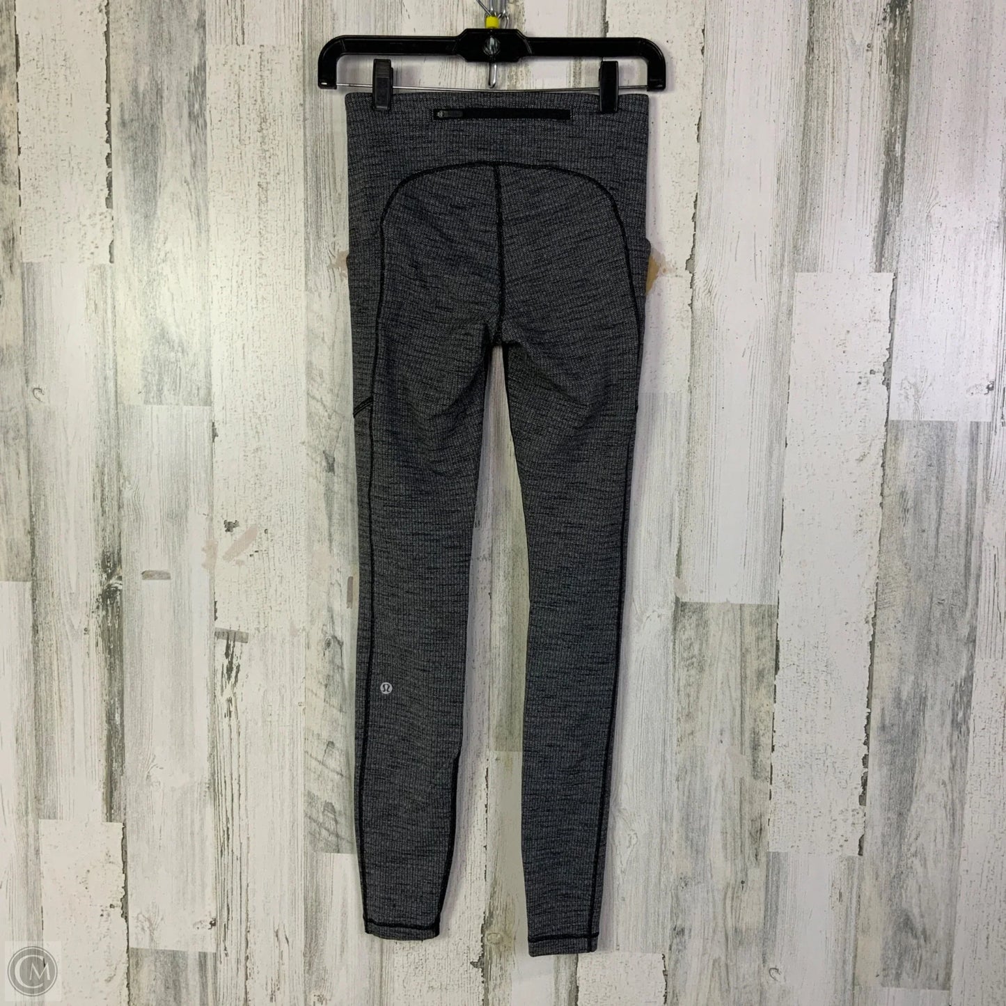 Athletic Leggings By Lululemon In Grey, Size: 4