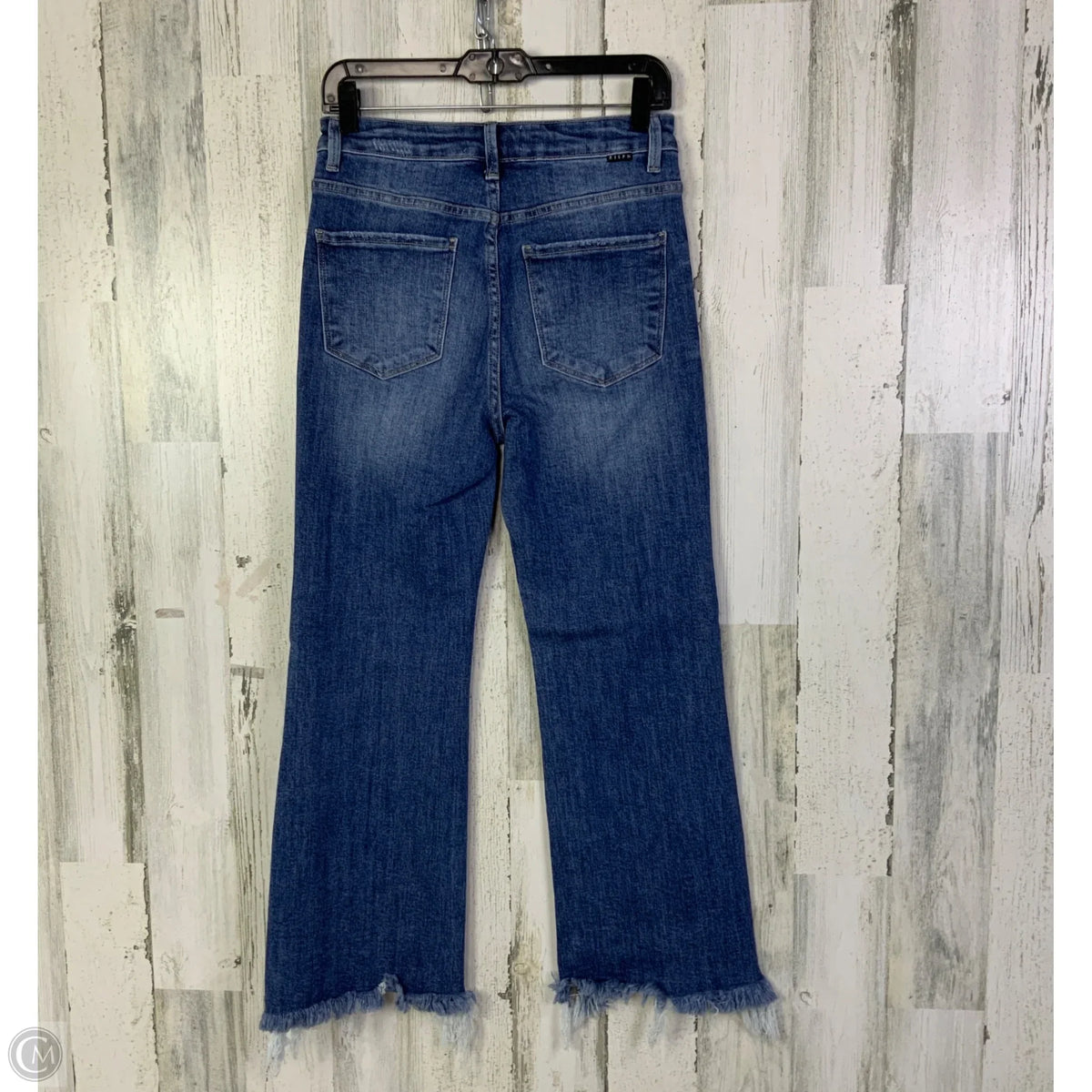 Jeans Straight By Risen In Blue Denim, Size: 8