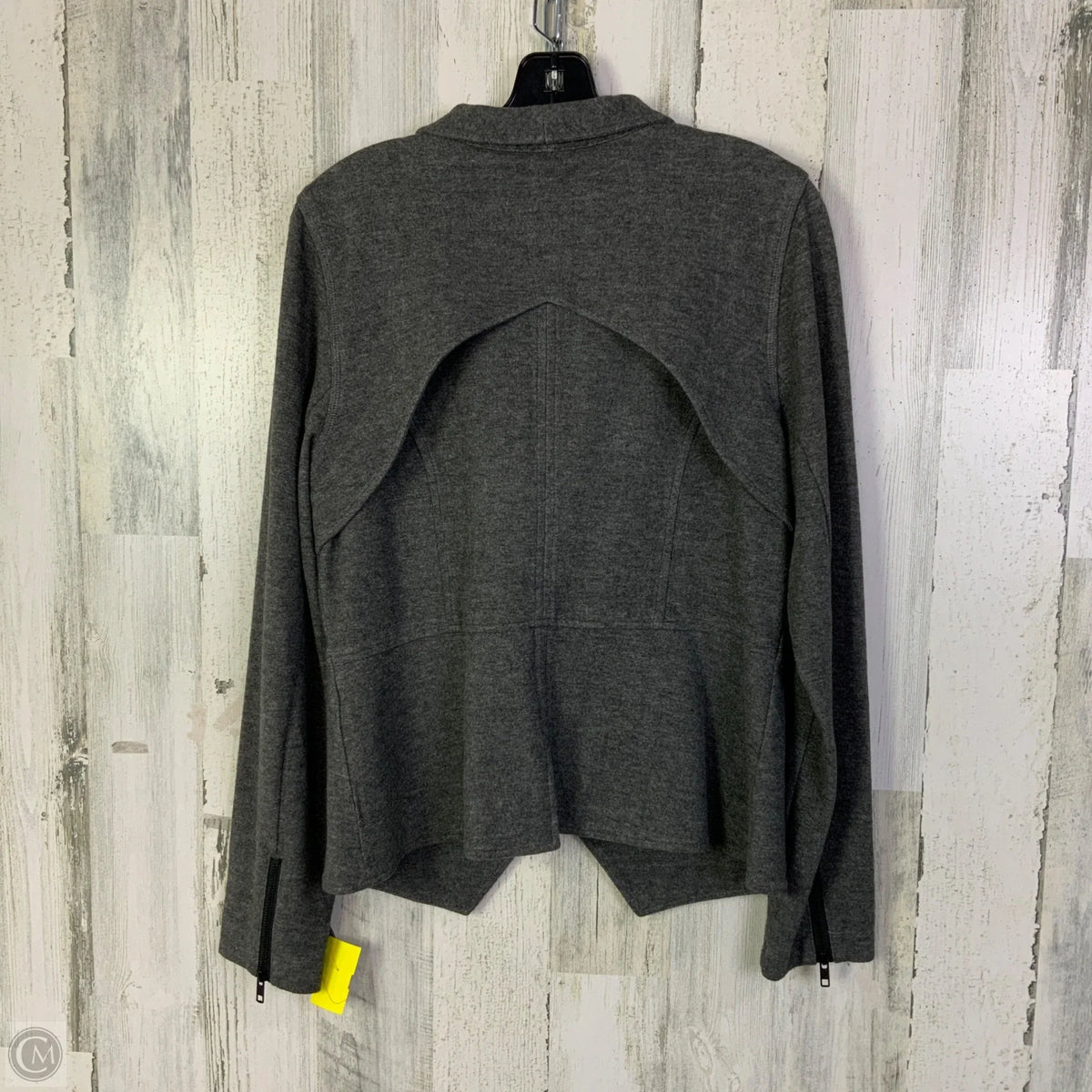 Jacket Moto By Cabi In Grey, Size: M