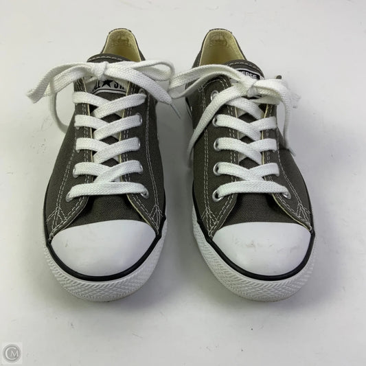 Shoes Sneakers By Converse In Grey & White, Size: 6