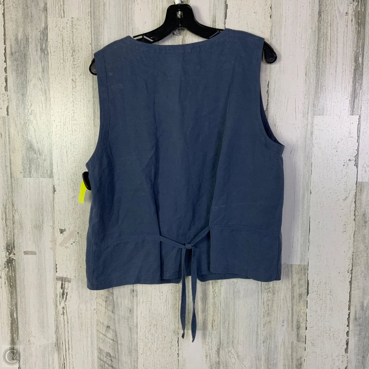 Vest Other By Eileen Fisher In Blue, Size: M