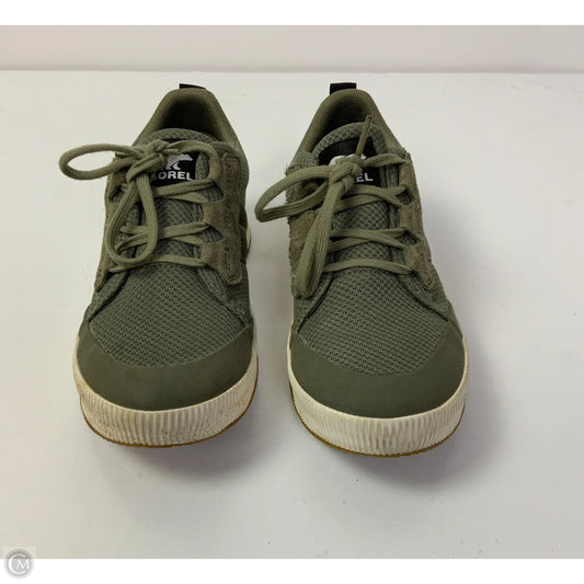 Shoes Sneakers By Sorel In Green, Size: 6.5