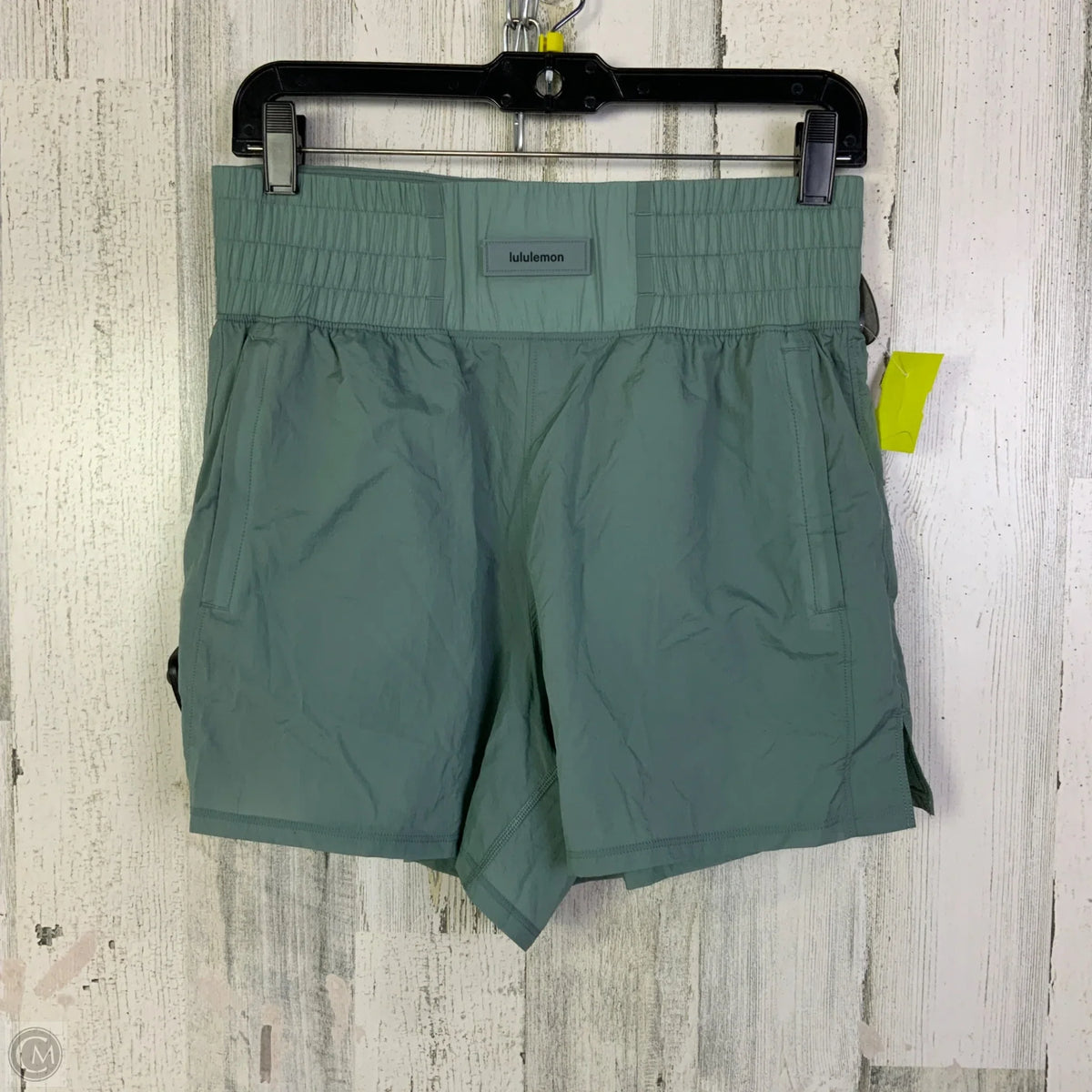 Athletic Shorts By Lululemon In Teal, Size: 8
