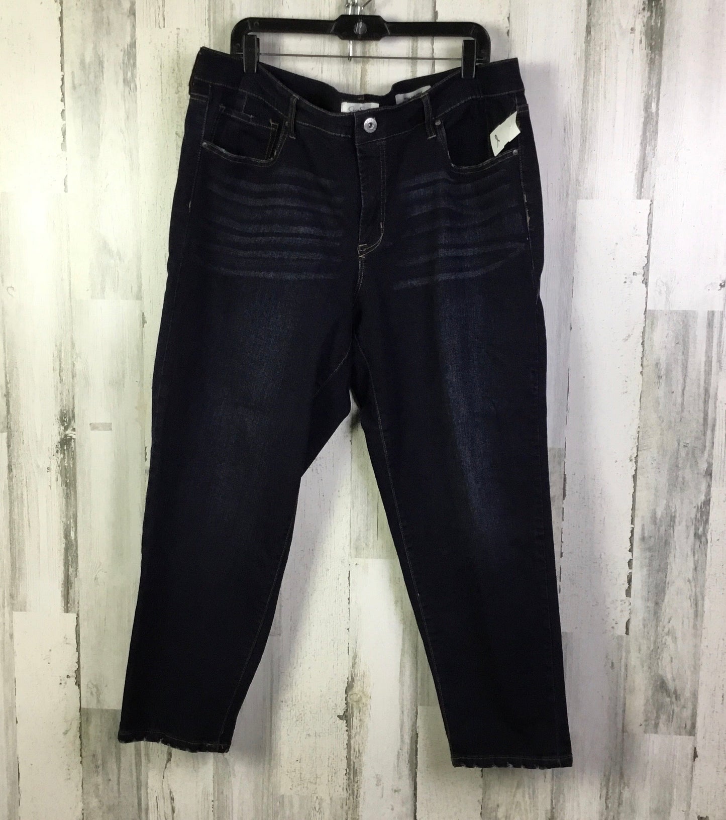 Jeans Skinny By Jessica Simpson In Blue Denim, Size: 20w