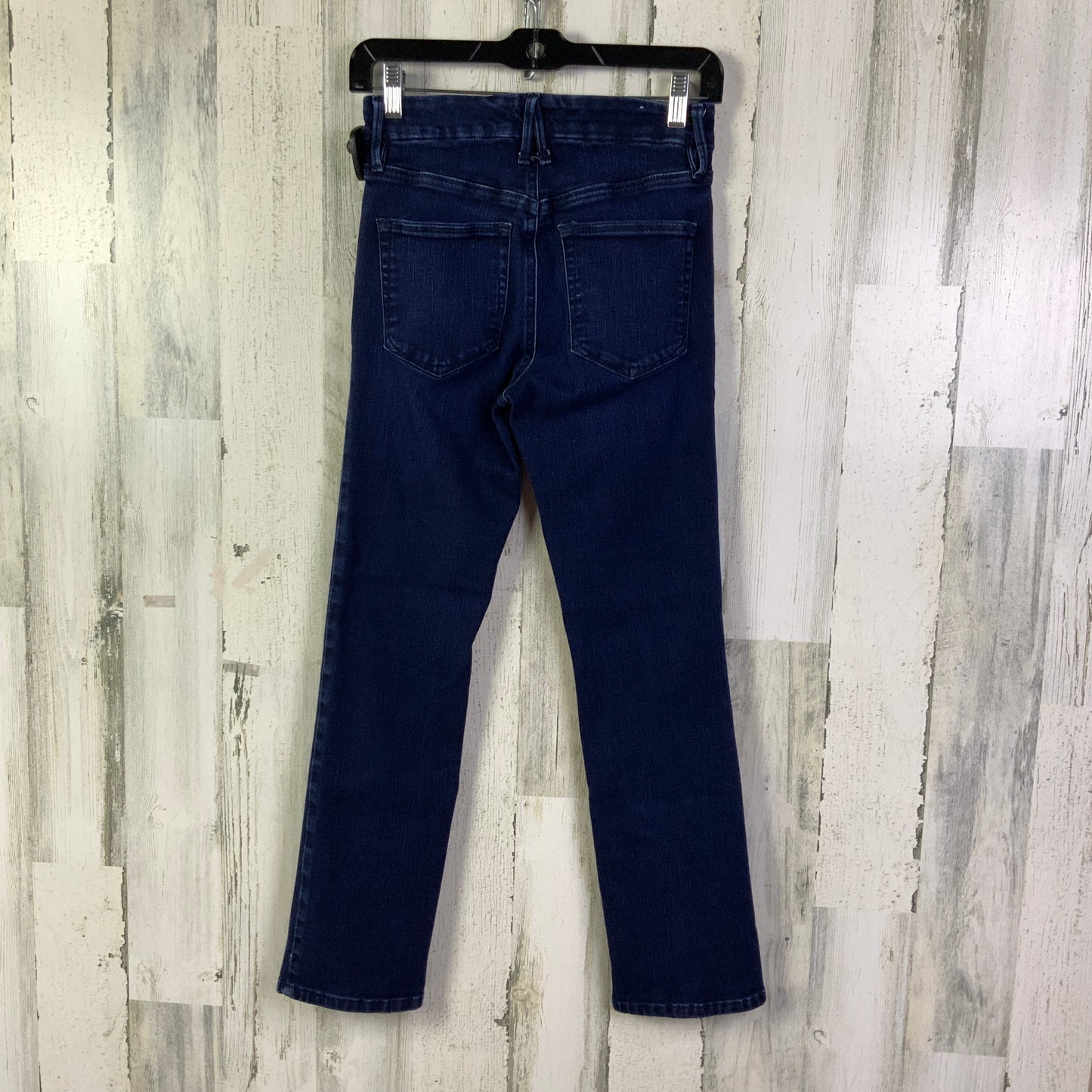 Jeans Straight By Good American In Blue Denim, Size: 2