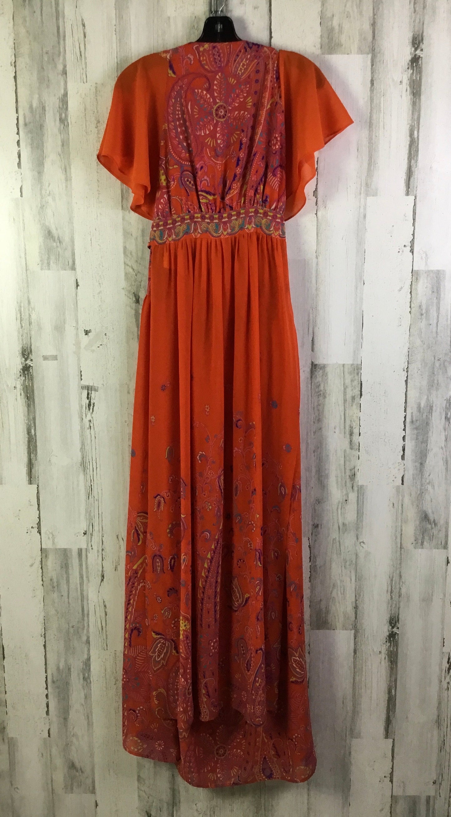 Dress Casual Maxi By Maeve In Orange, Size: M