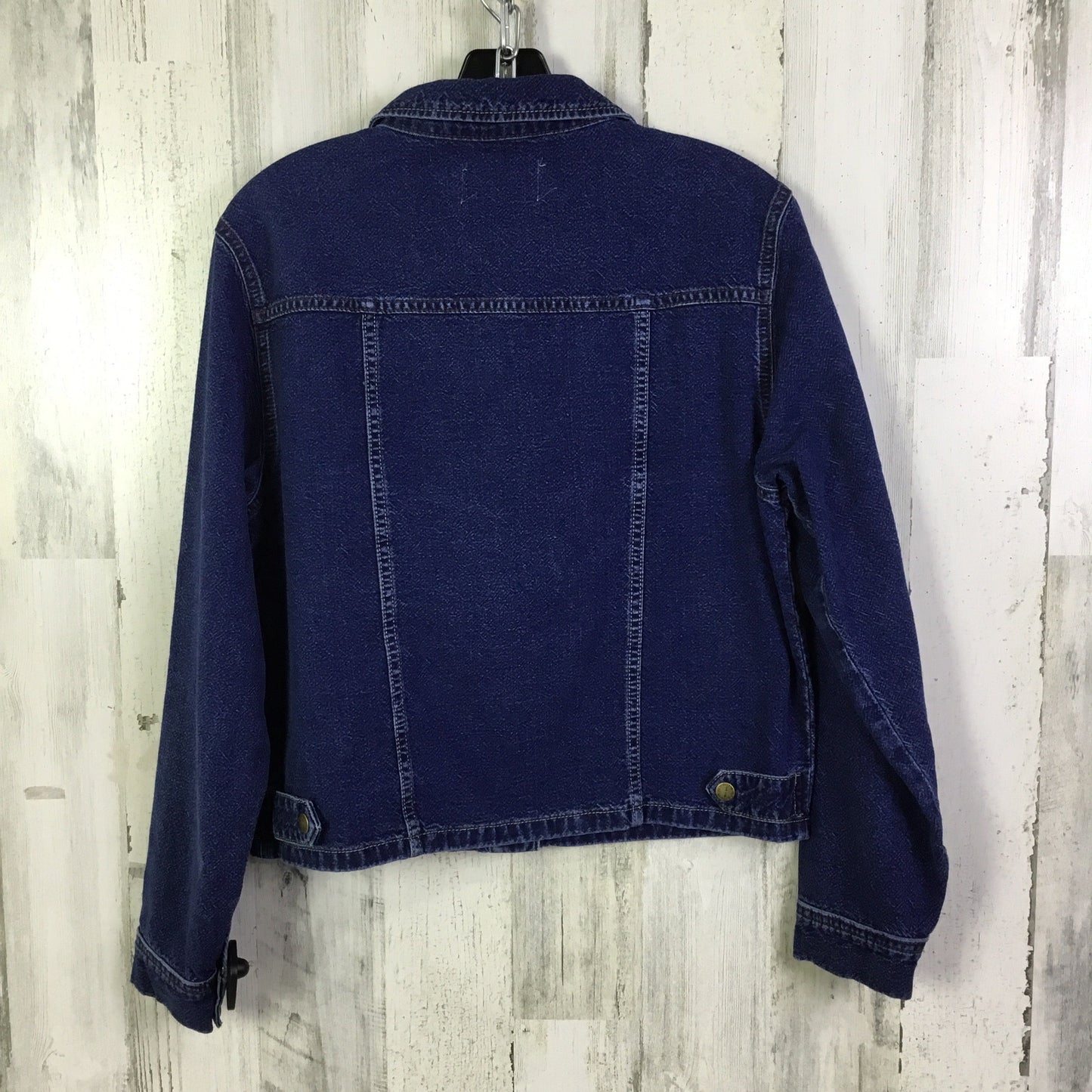 Jacket Shirt By Current/elliott In Blue Denim, Size: M