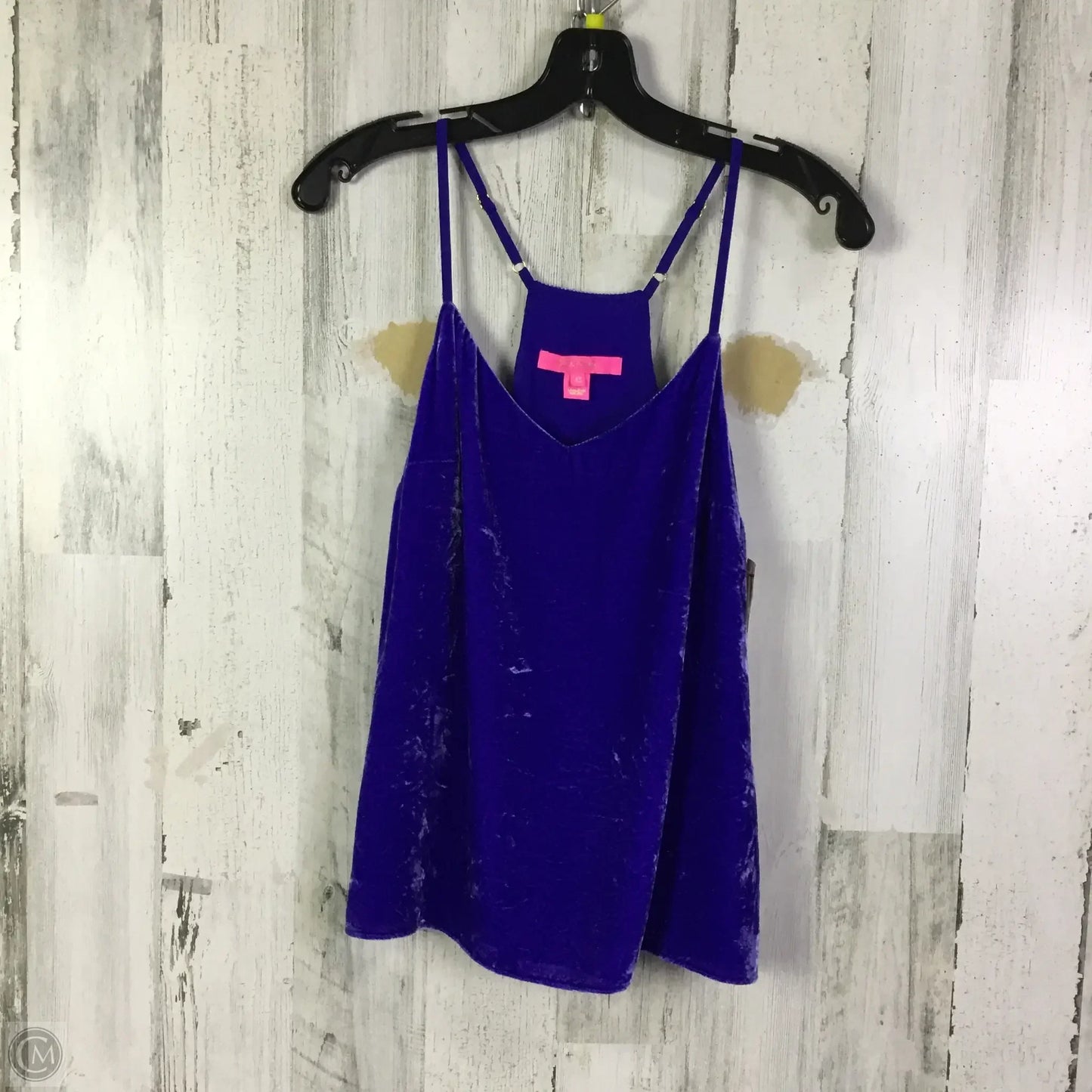 Top Sleeveless Designer By Lilly Pulitzer In Blue, Size: Xs