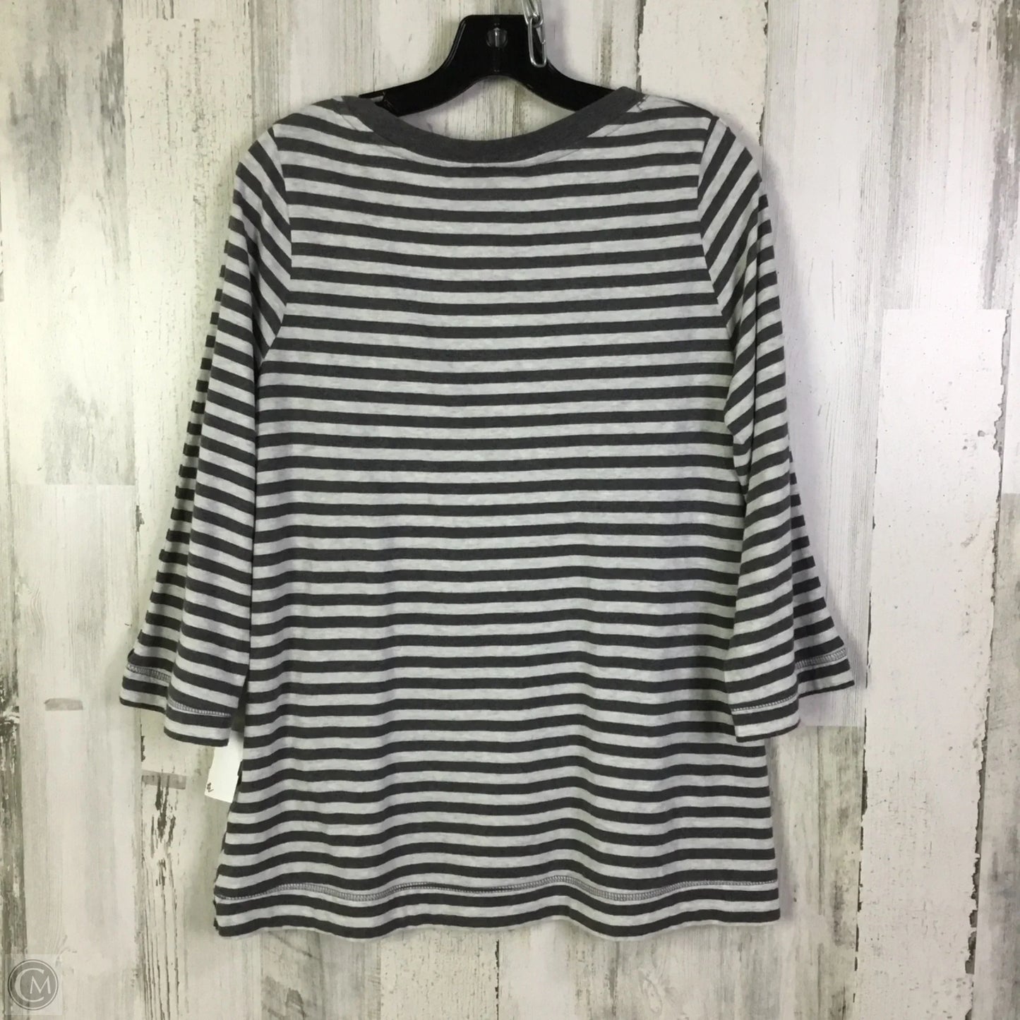 Top Long Sleeve By Soft Surroundings In Grey, Size: Sp