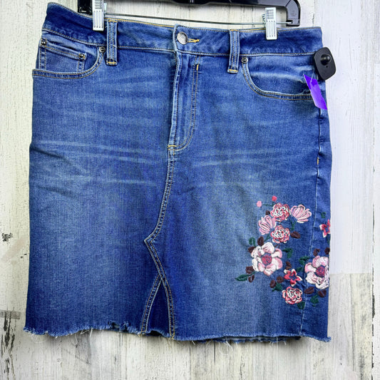 Blue Denim Skirt Mini & Short Seven 7, Size 10