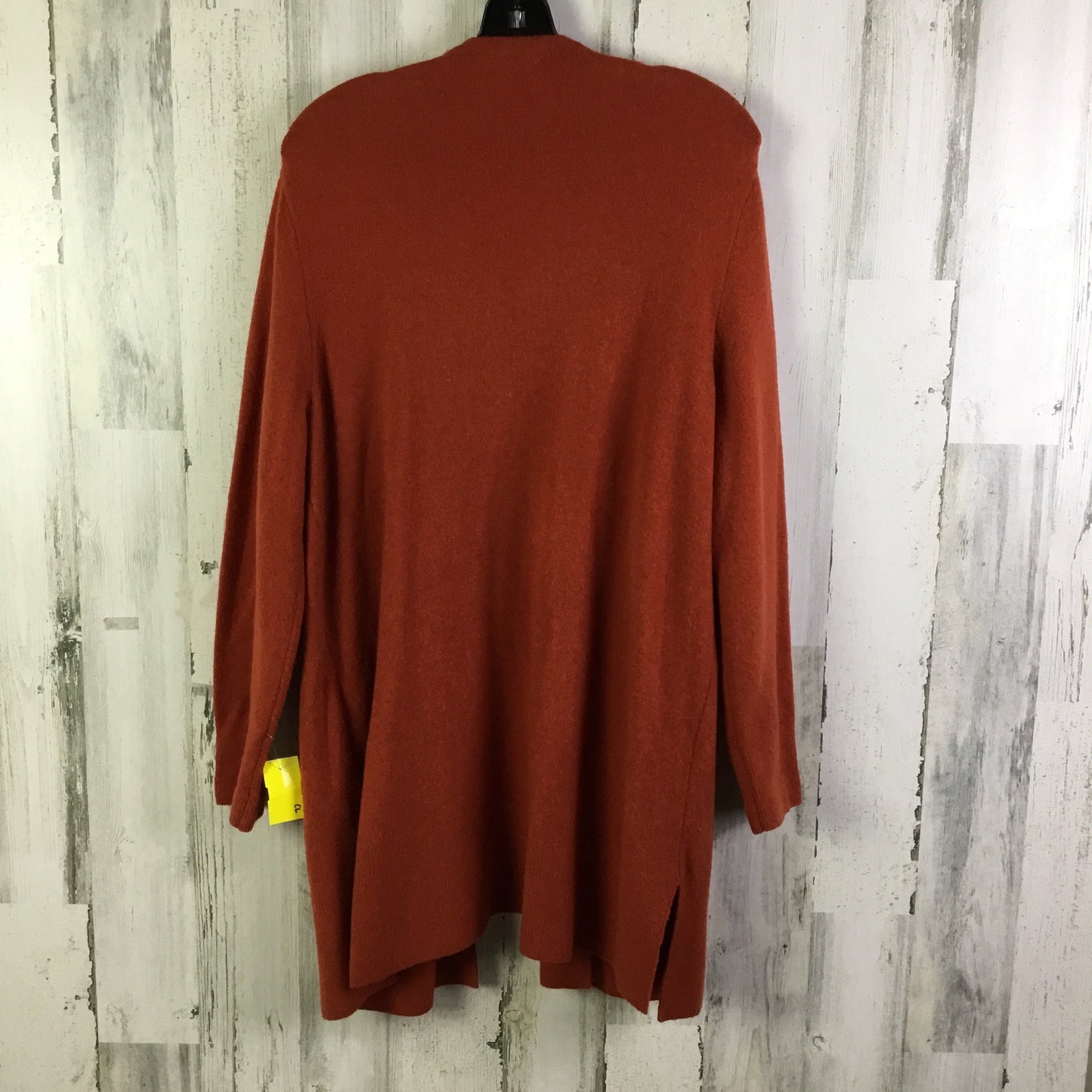 Sweater Cardigan By Madewell In Orange, Size: L