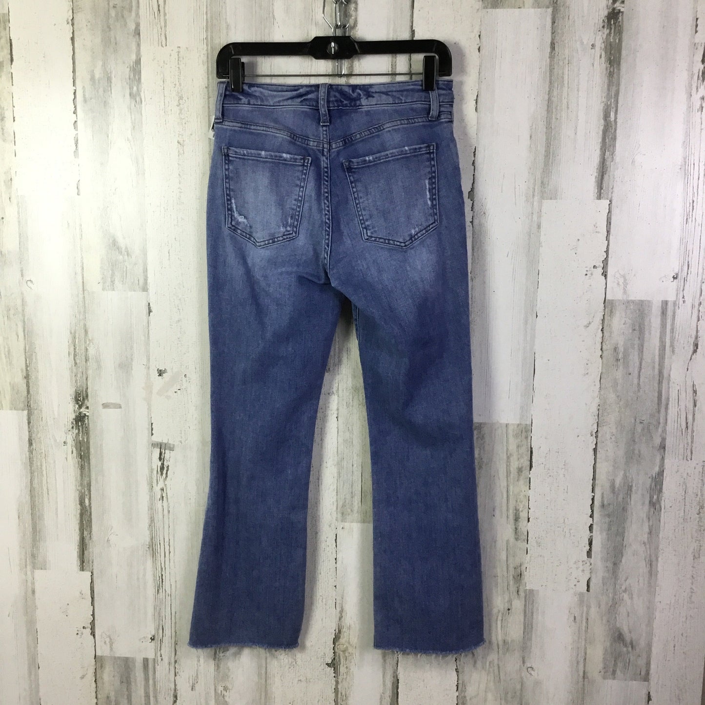 Jeans Flared By Kut In Blue Denim, Size: 0